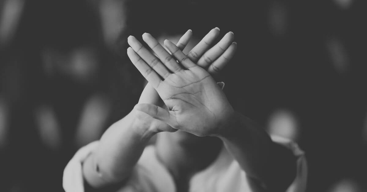 grenzen setzen symbolfoto