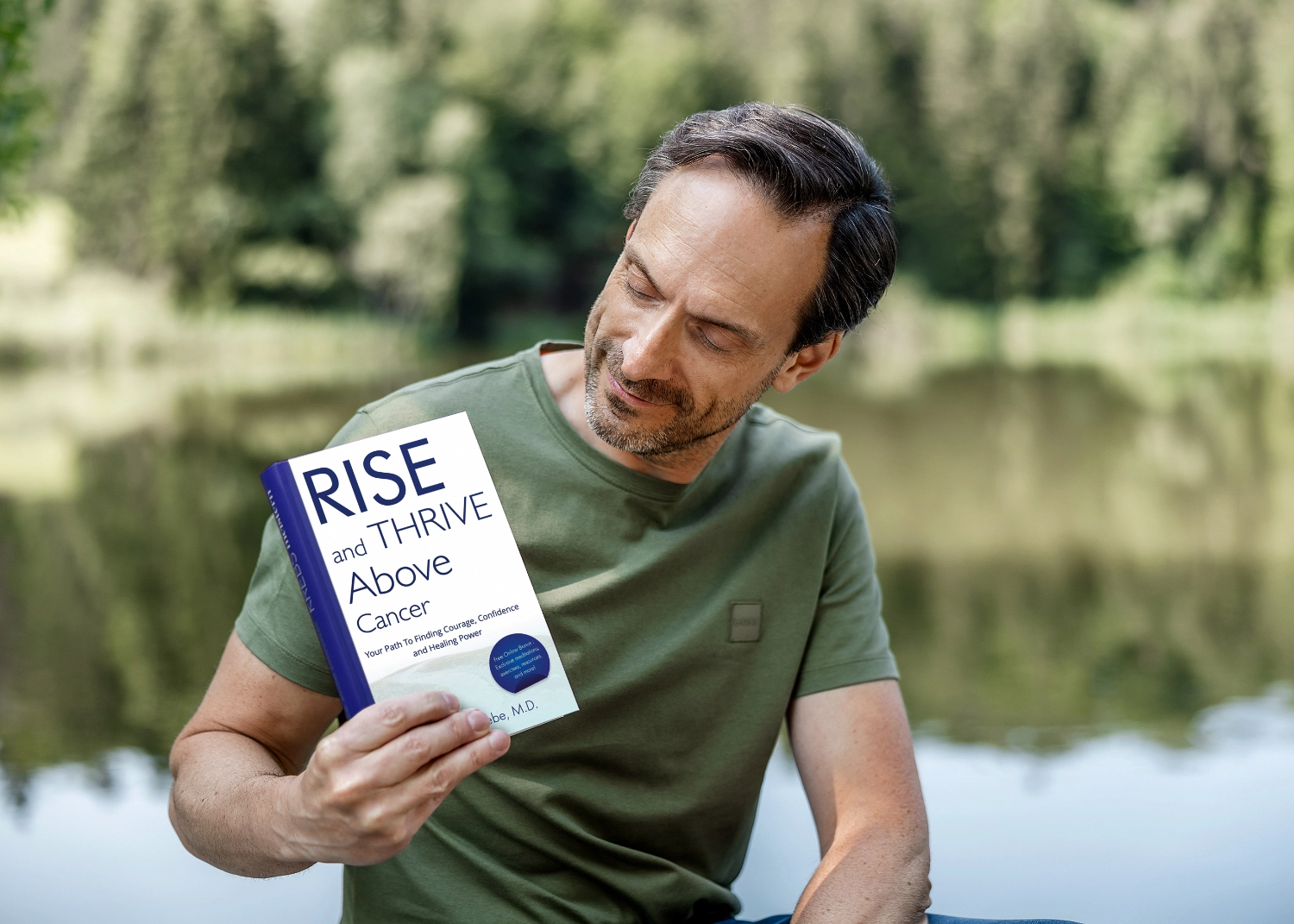 Achim Zinggrebe with book