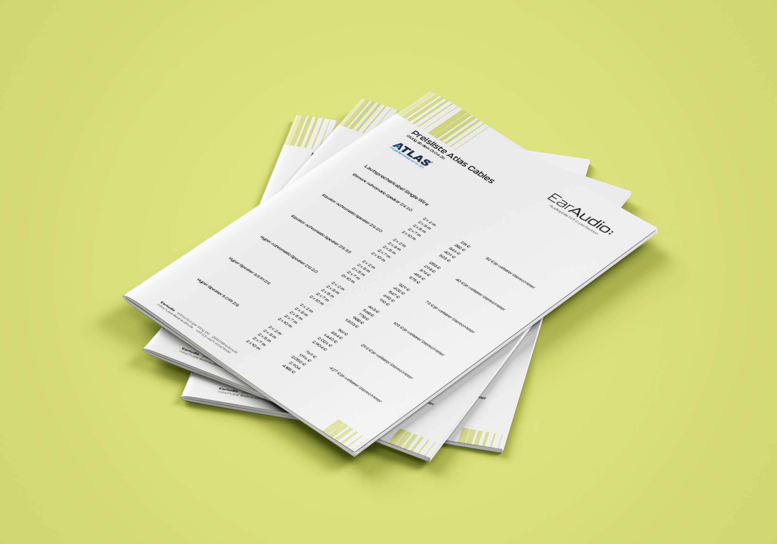 Neat Acoustics Preisliste