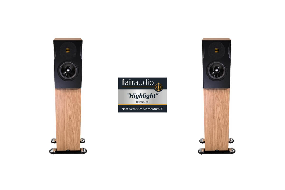 Fairaudio hat impulsiven Besuch Neat Momentum J6 