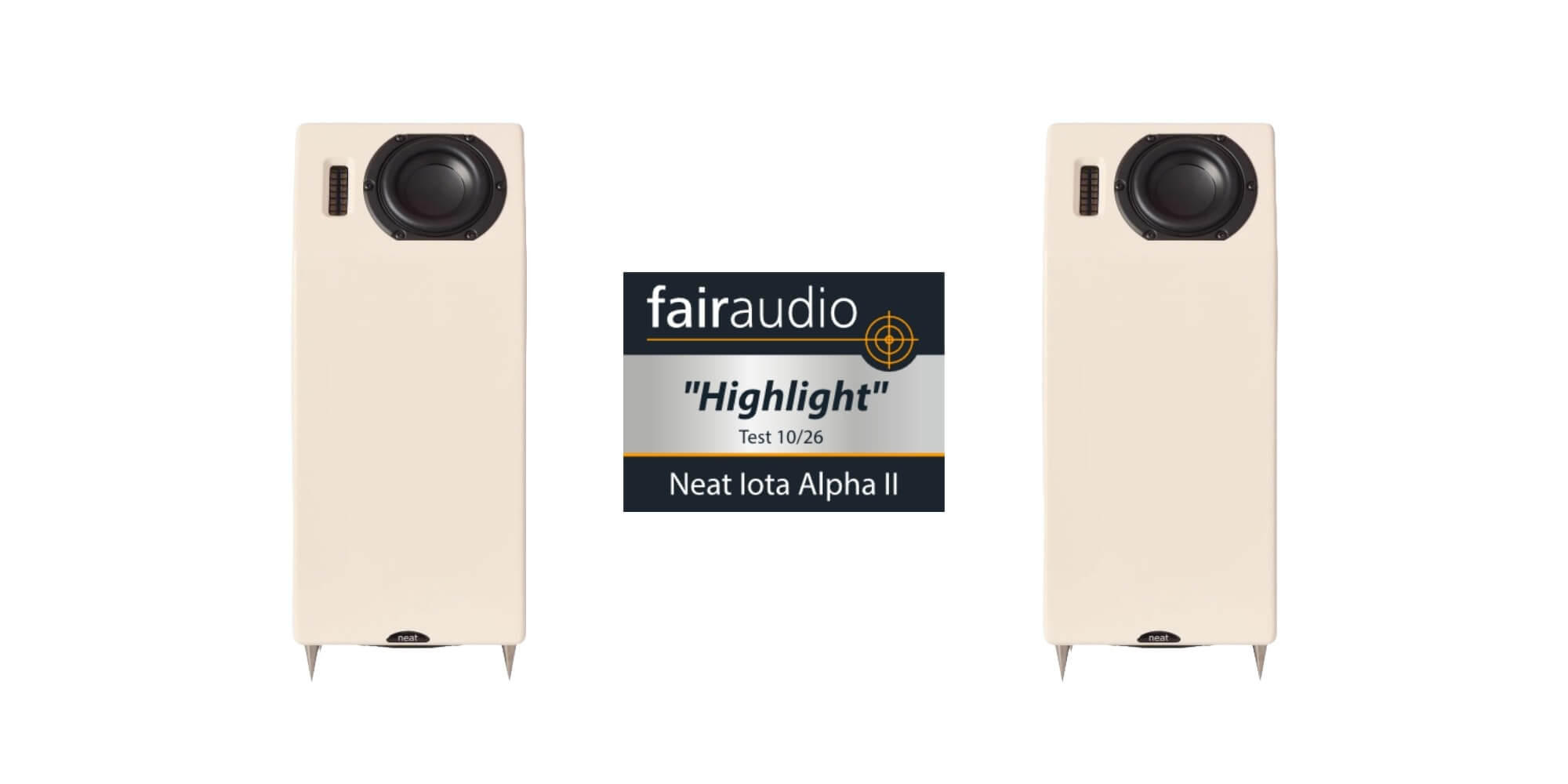 Neat Acoustics Iota Alpha II: Klein, schräg, überzeugend