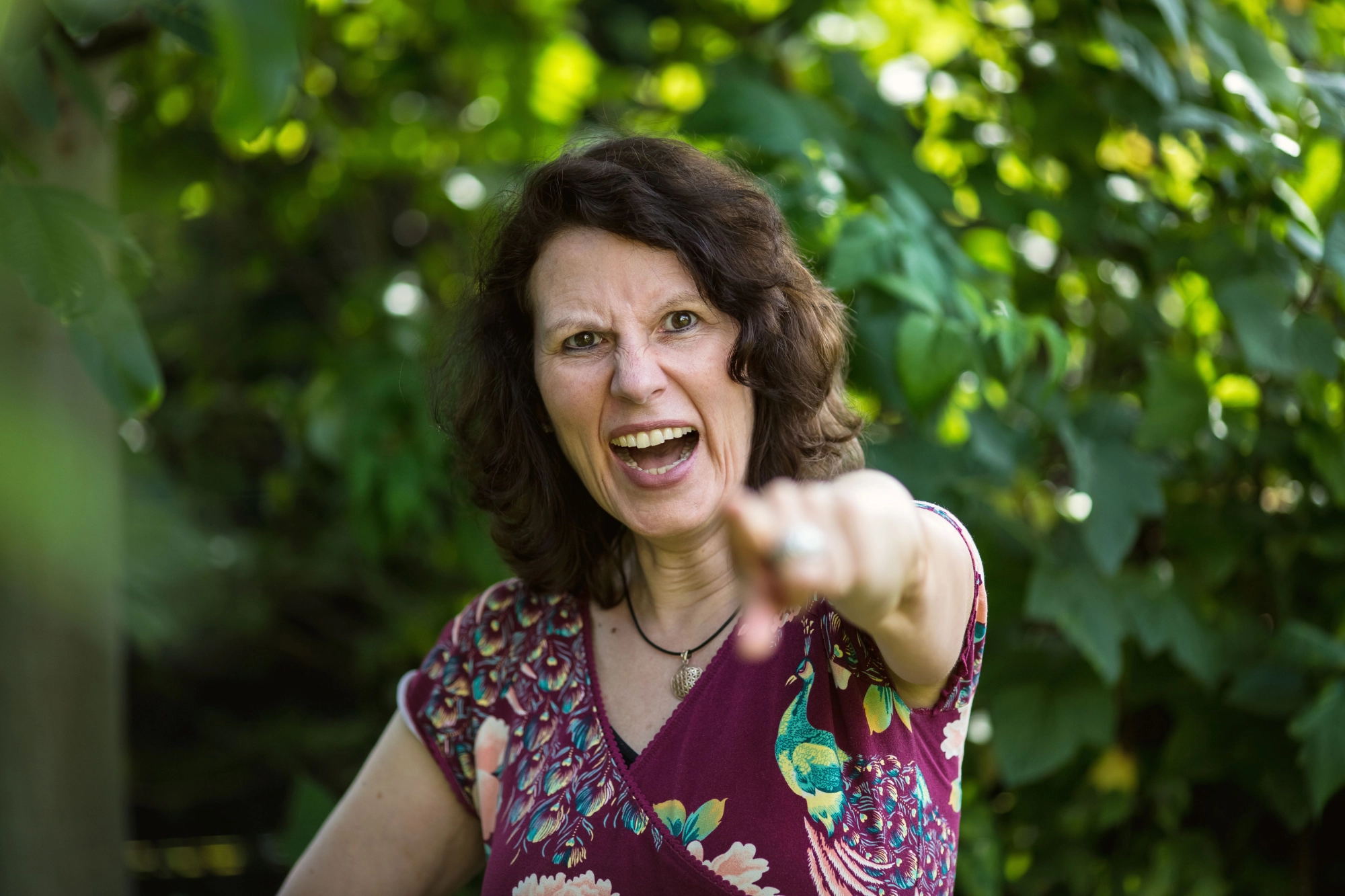 Ute Wellmann in der Natur