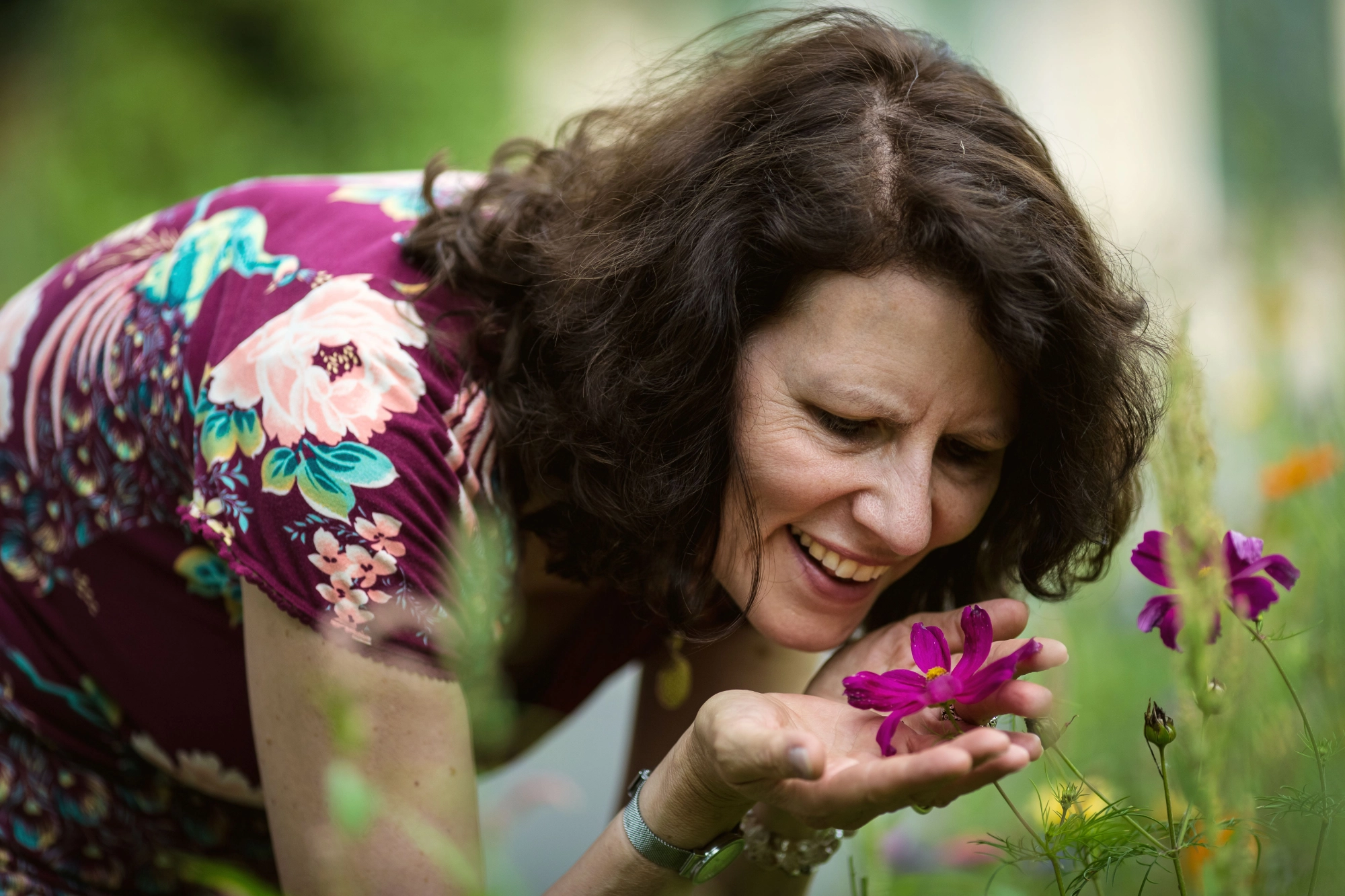 Ute Wellmann in der Natur