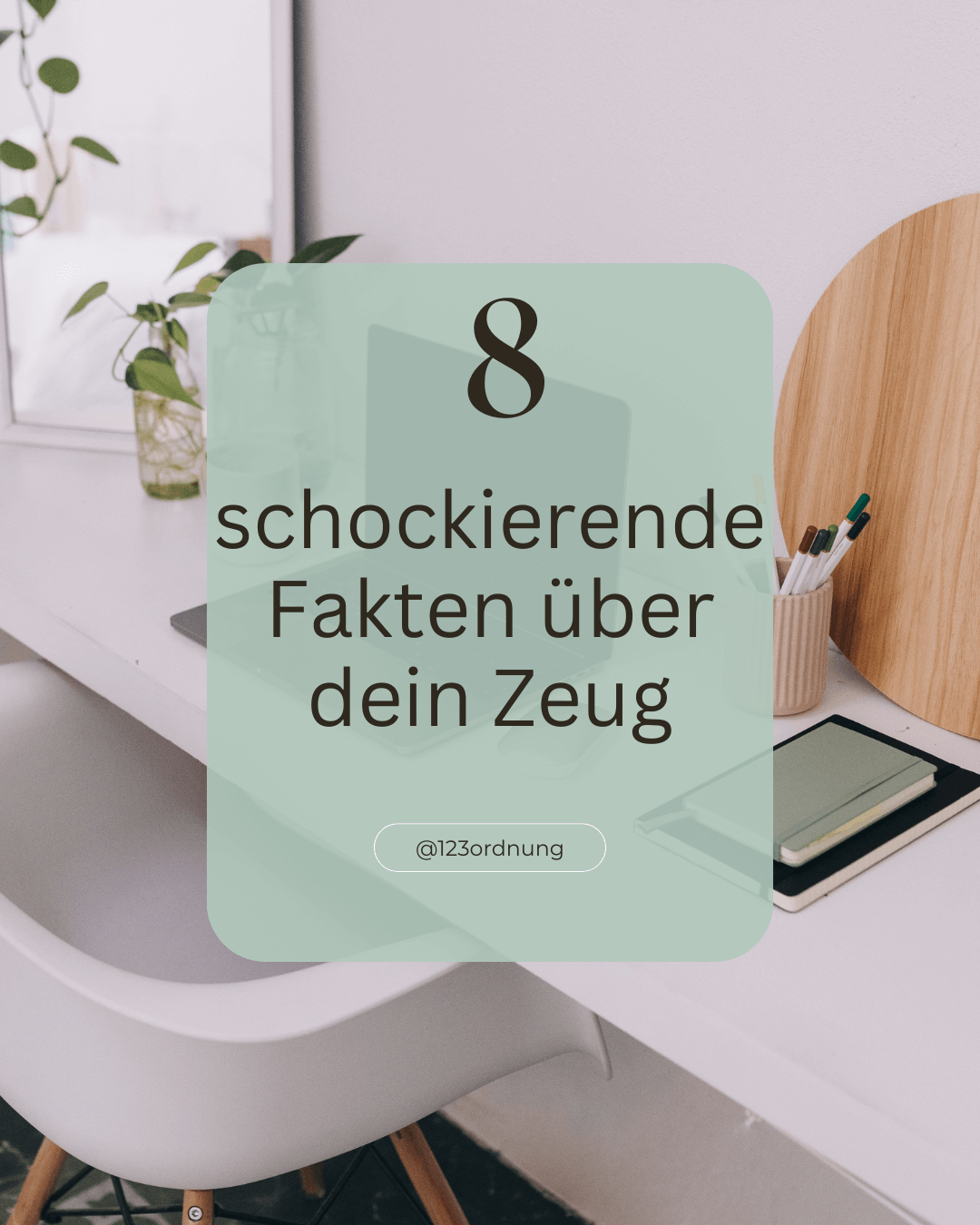 8 schockierende Fakten über dein Zeug