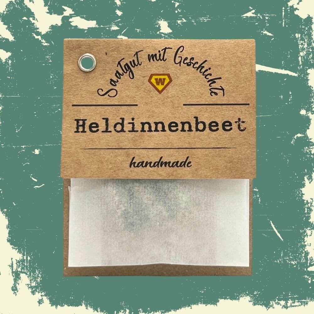 Foto des bloomie Heldinnenbeet-Sets mit Anzuchtinfos