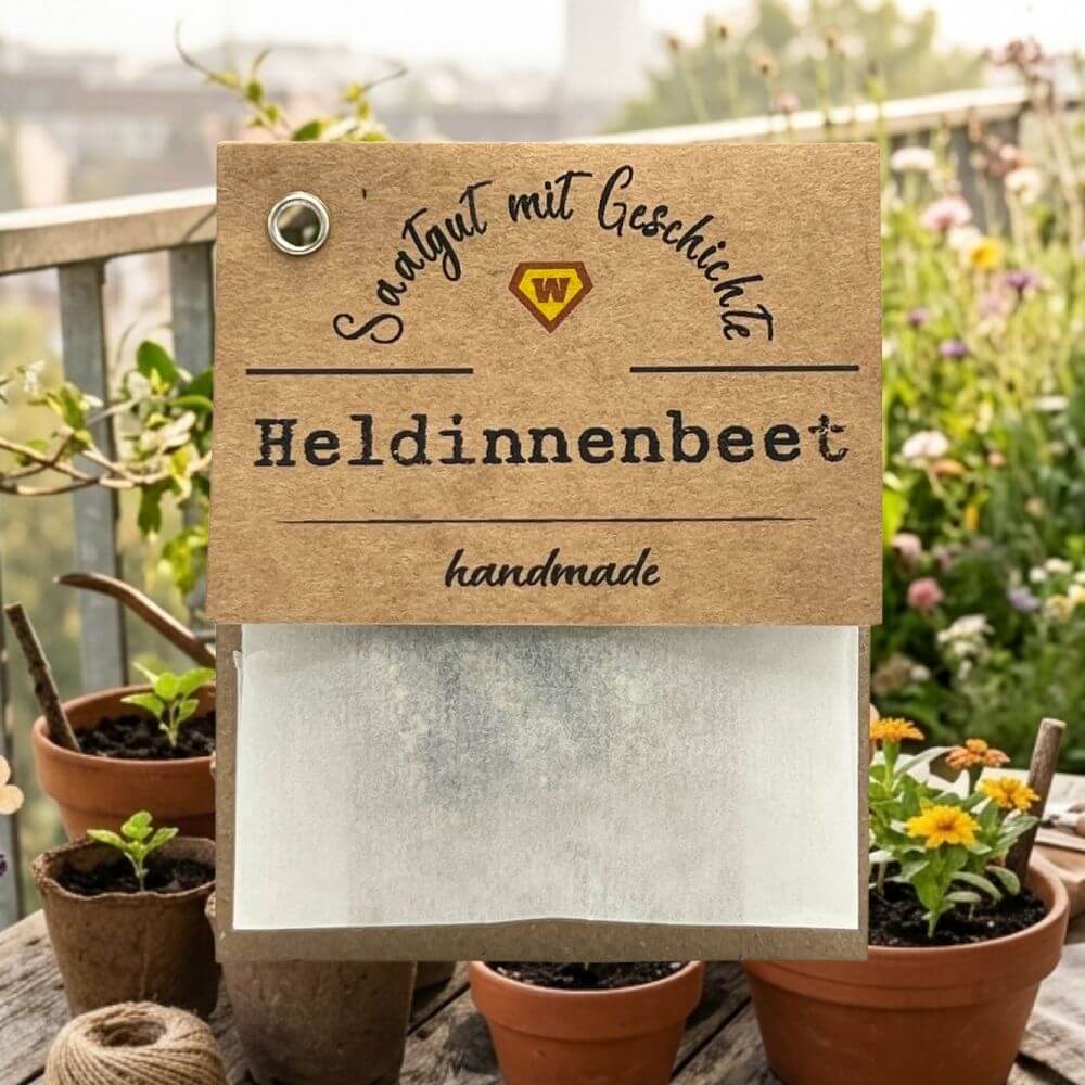 Foto des Säckchens 'Heldinnenbeet'