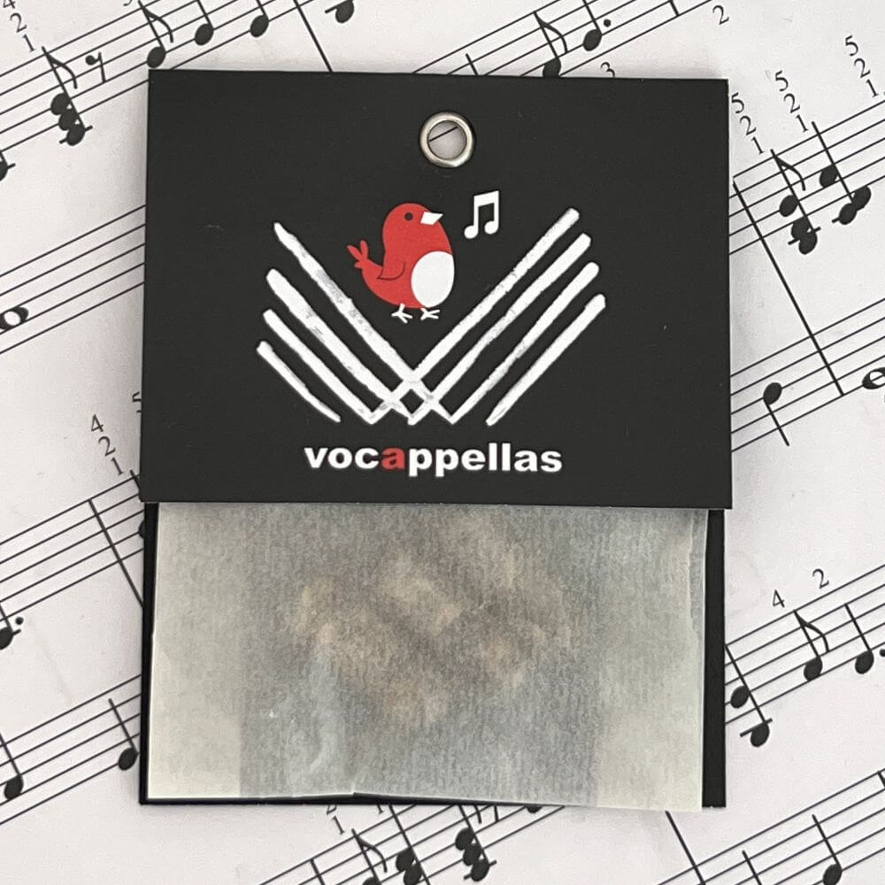 Saatkapsel Give-Away des a cappella Chors vocappellas