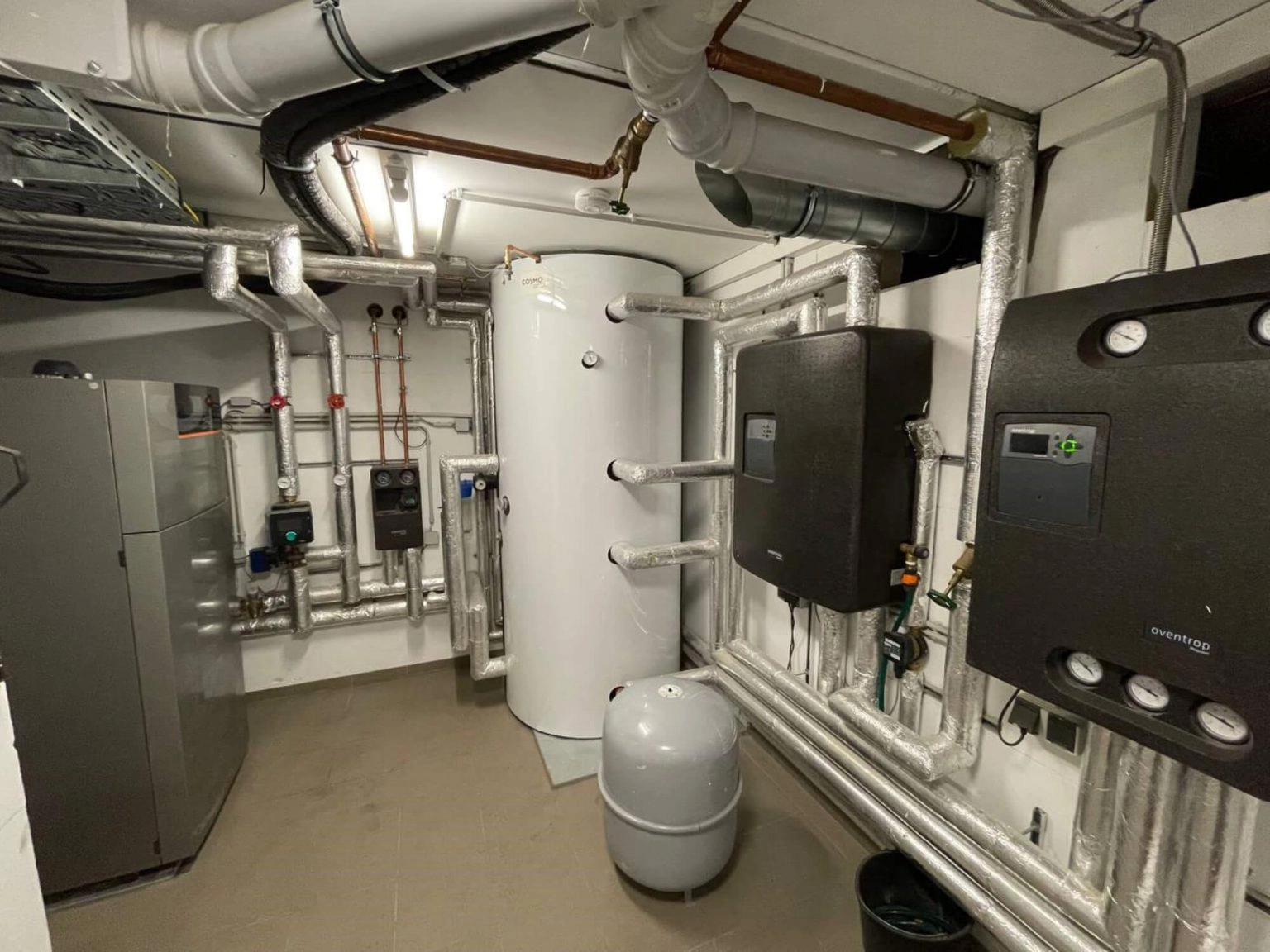 Pelletheizung für Mehrfamilienhaus