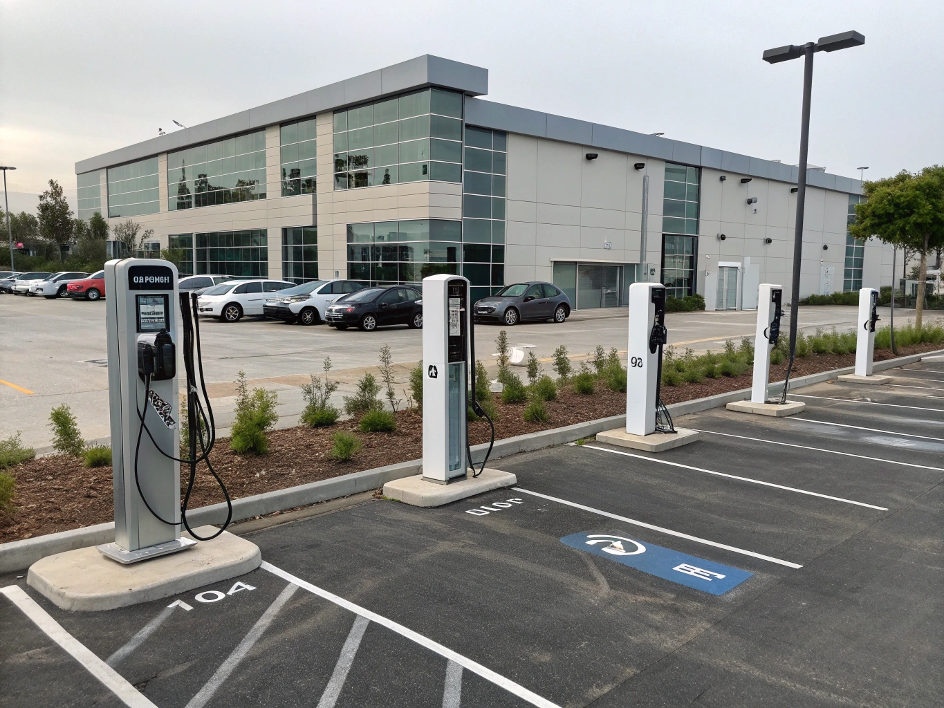 Ladeinfrastruktur für Unternehmen