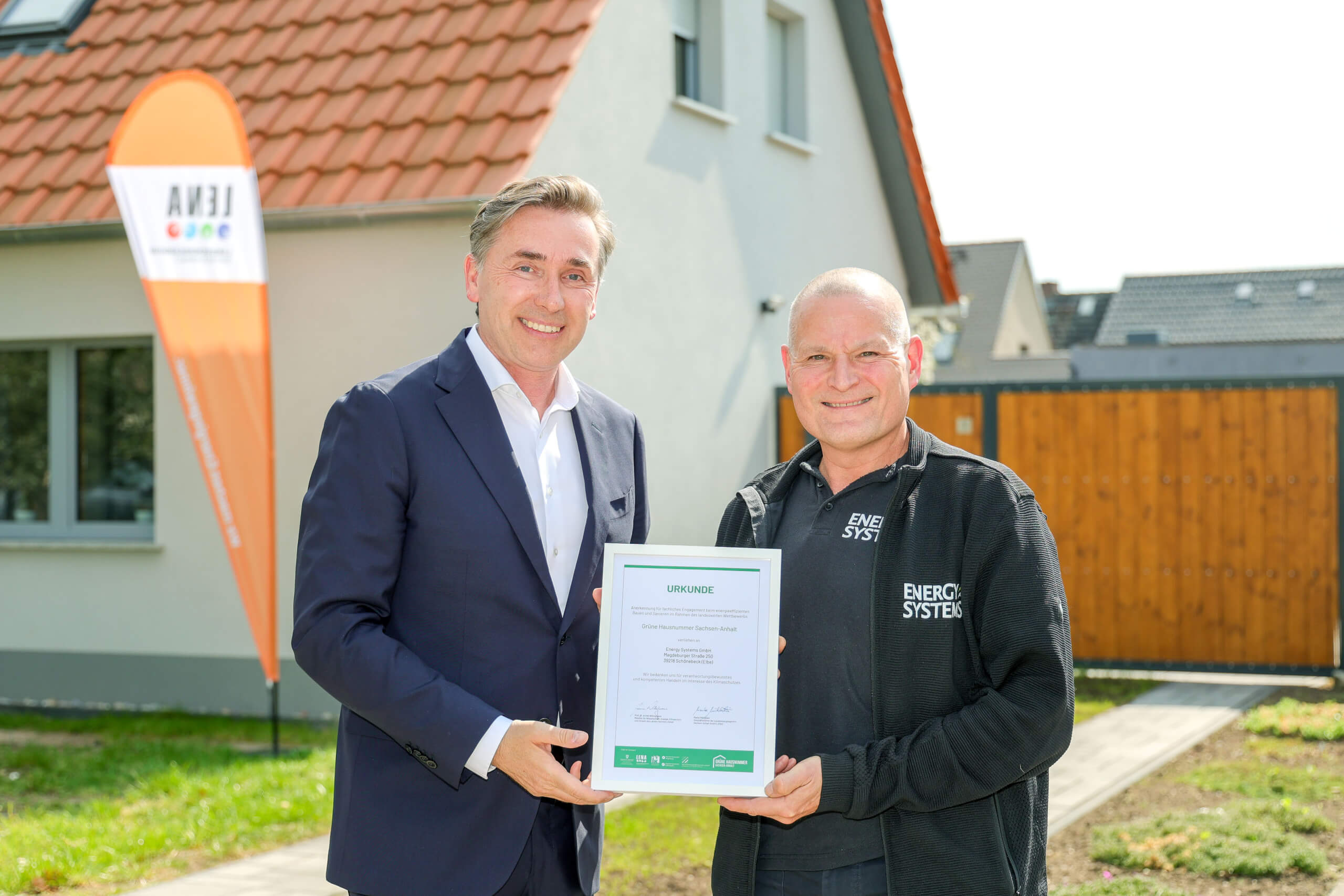 Energiezukunft in Schönebeck – Auszeichnung für Energy Systems!
