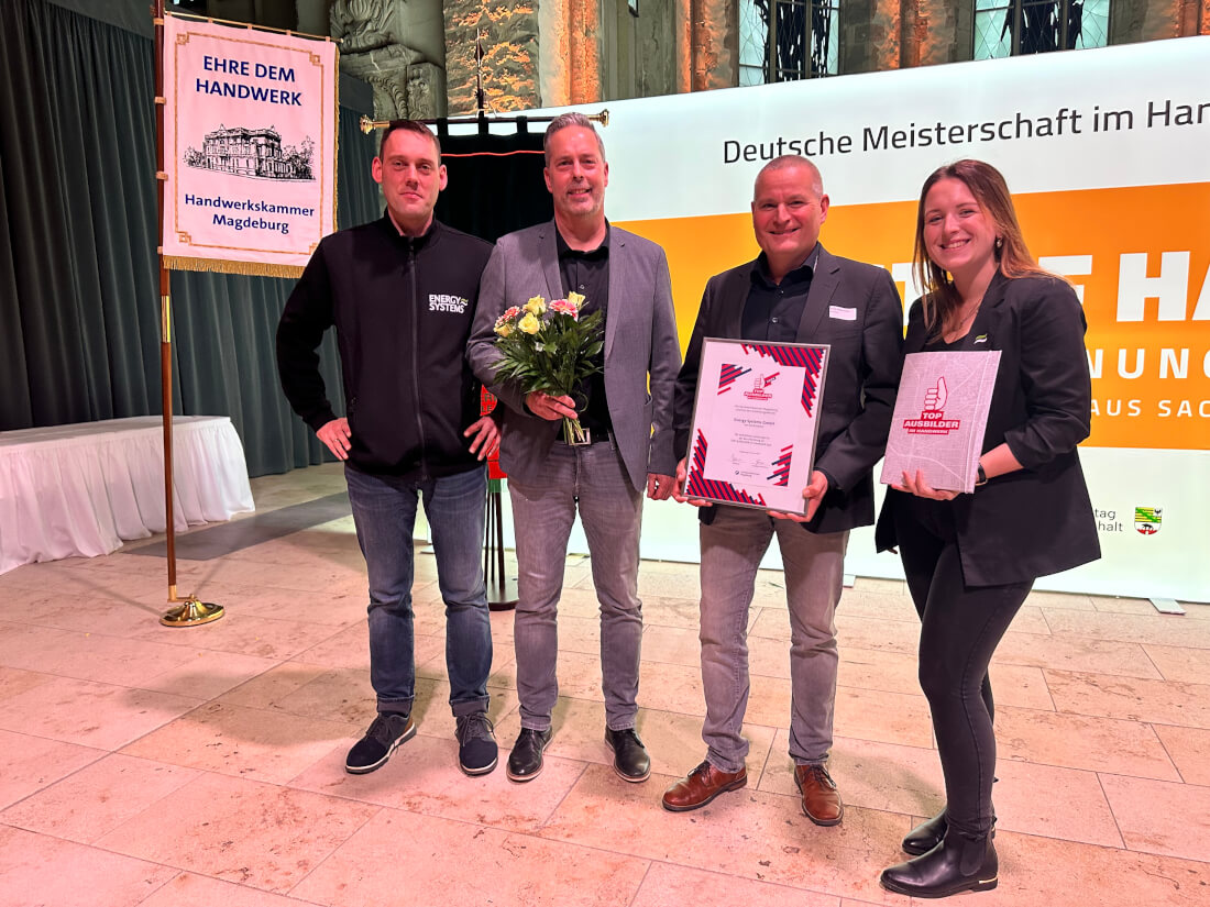 Energy Systems ist TOP AUSBILDER 2024