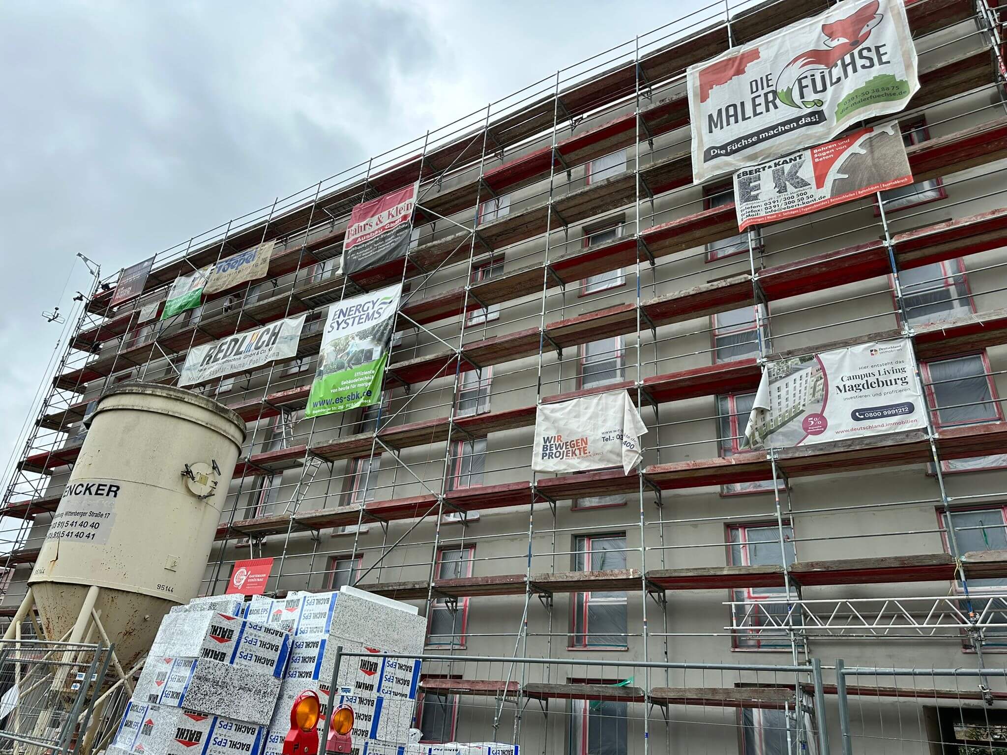 49 Studentenwohnungen in Magdeburg – Elektroinstallation vom Rohbau bis zum Einzug