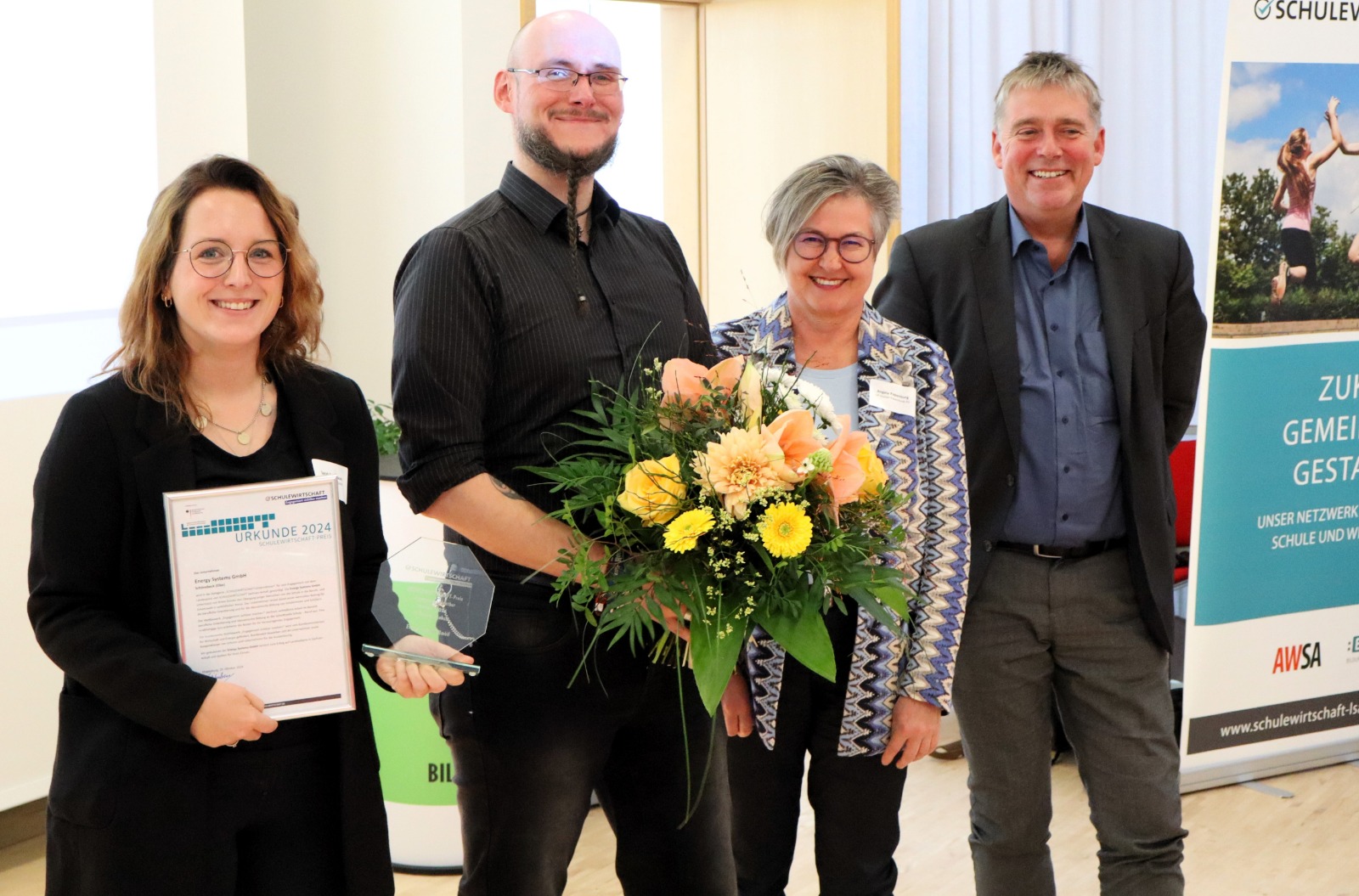 Ehrung Engagement Schule-Wirtschaft Schönebeck 