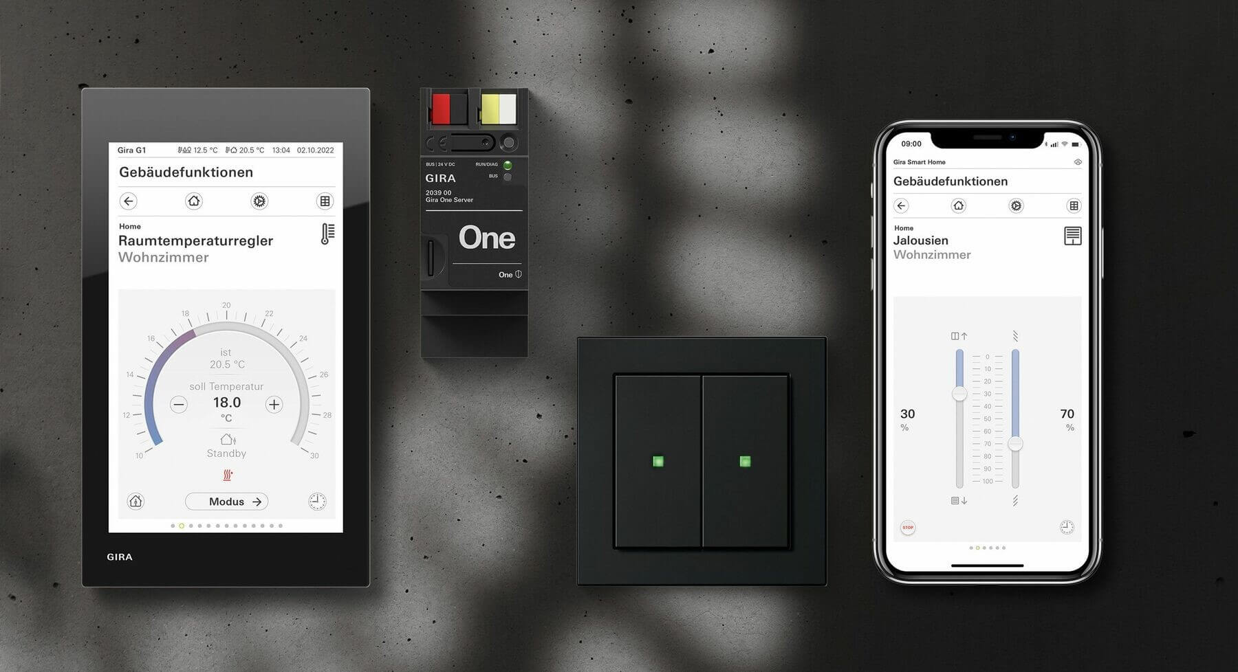Unsere Lösung: KNX-Systeme für professionelle Gebäudeautomation