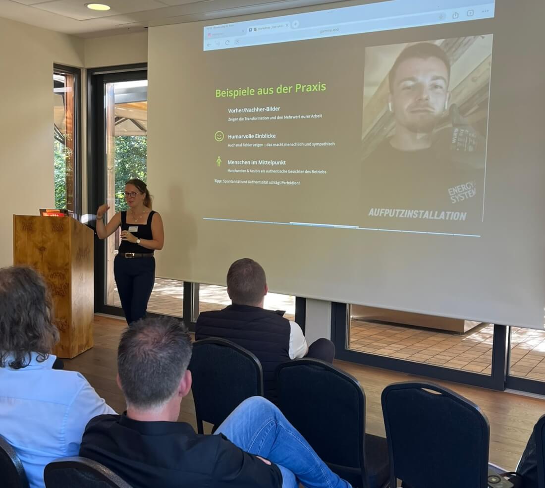 Erster eigener Workshop von Energy Systems zum Thema Social Media 