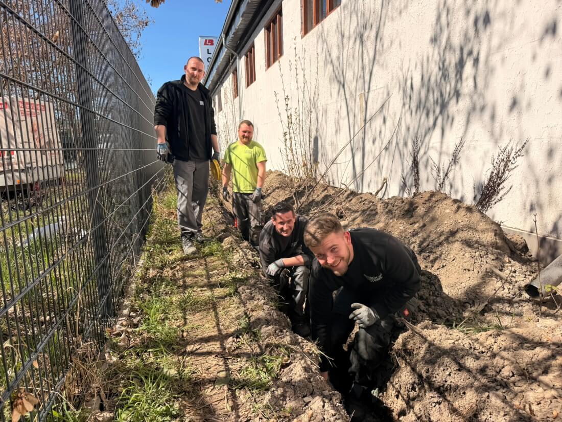 800 Meter Kabelzug für neue Energieversorgung in Schönebeck 