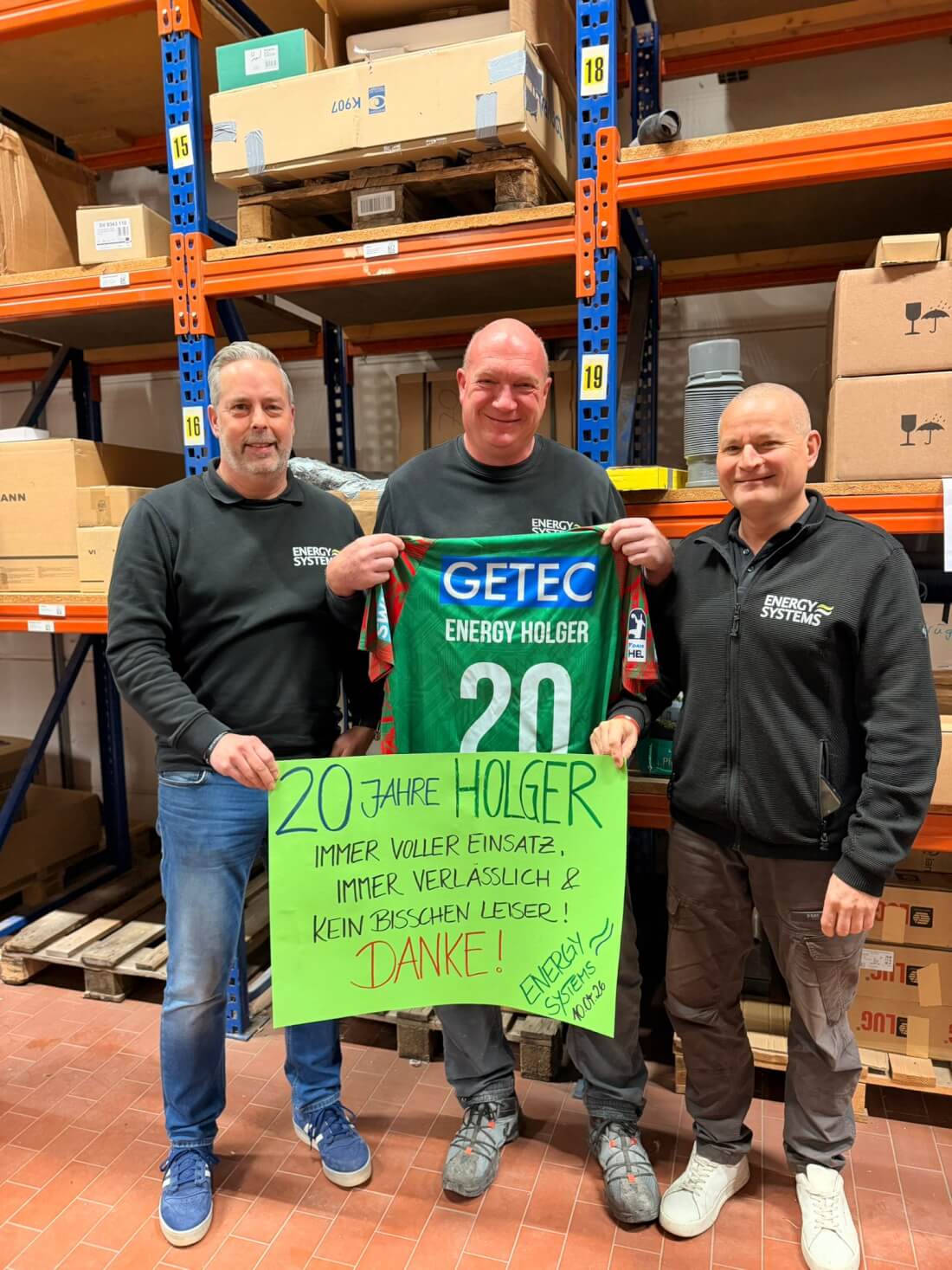 20 Jahre im Team: Danke, Holger!