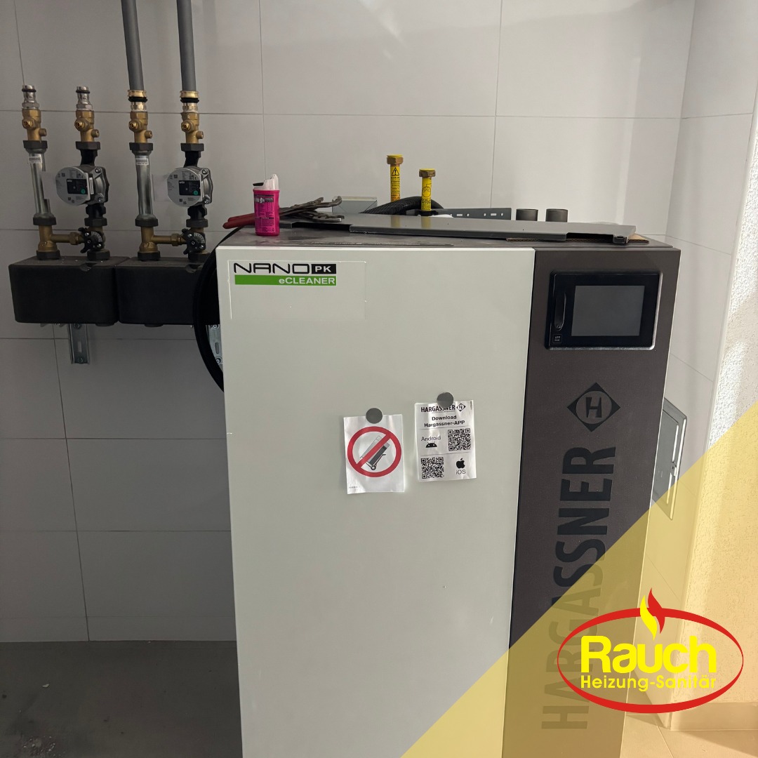 🔥 Neues Projekt gestartet: Hargassner Nano-PK mit eCleaner im Einsatz!