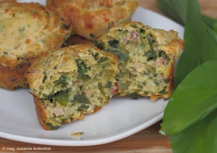 20190405 Baerlauch Baerlauchkuechlein Speck Cheddar