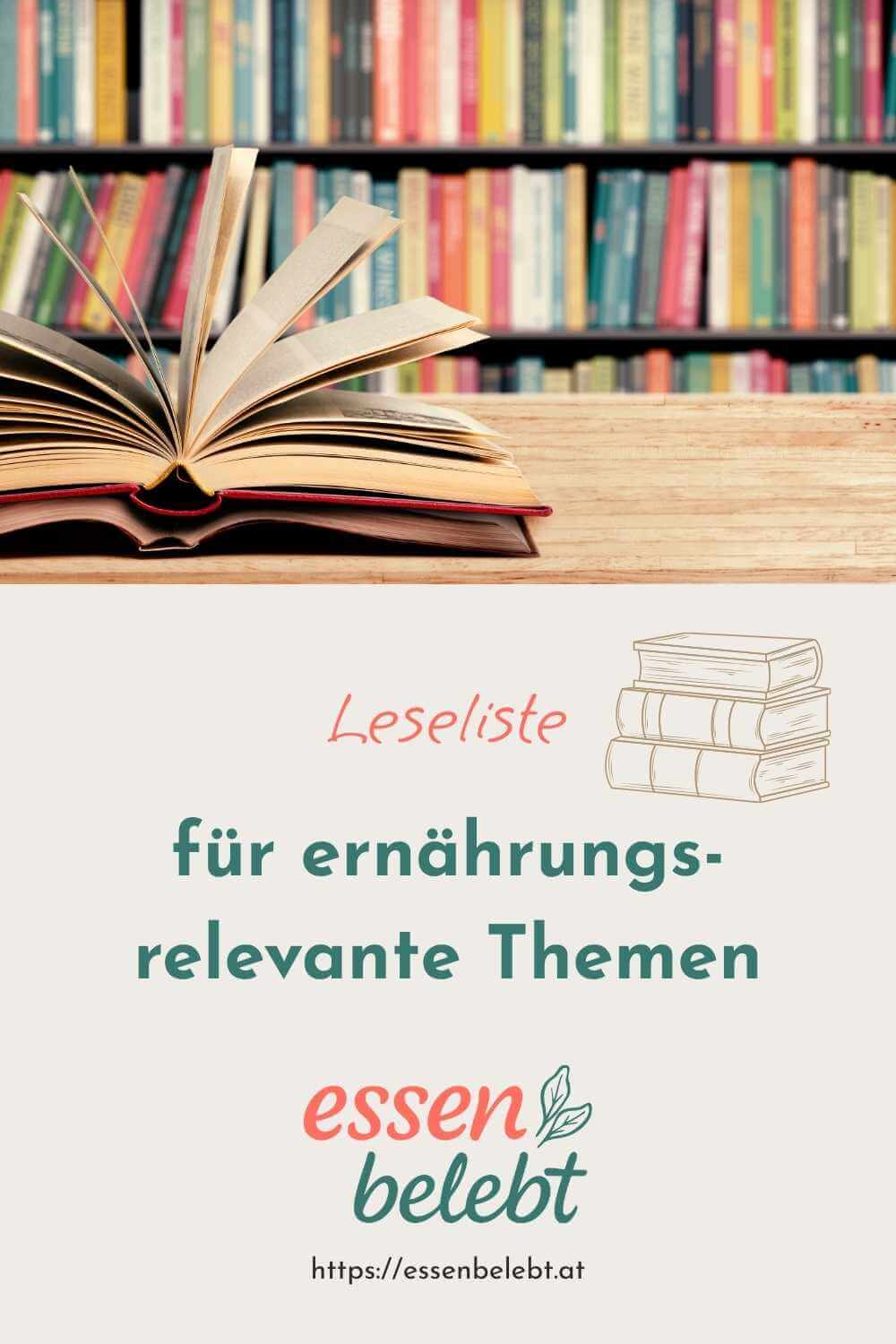 Leseliste für ernährungsrelevante Themen