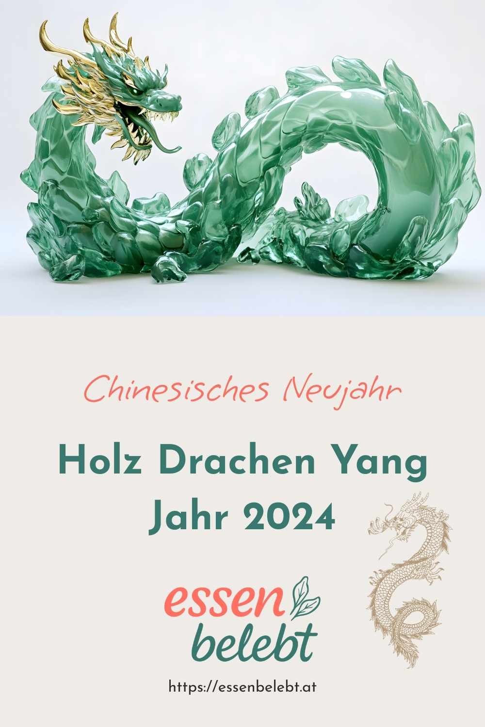 Das Holz Drachen Yang Jahr – Chinesisches Neujahr 2024
