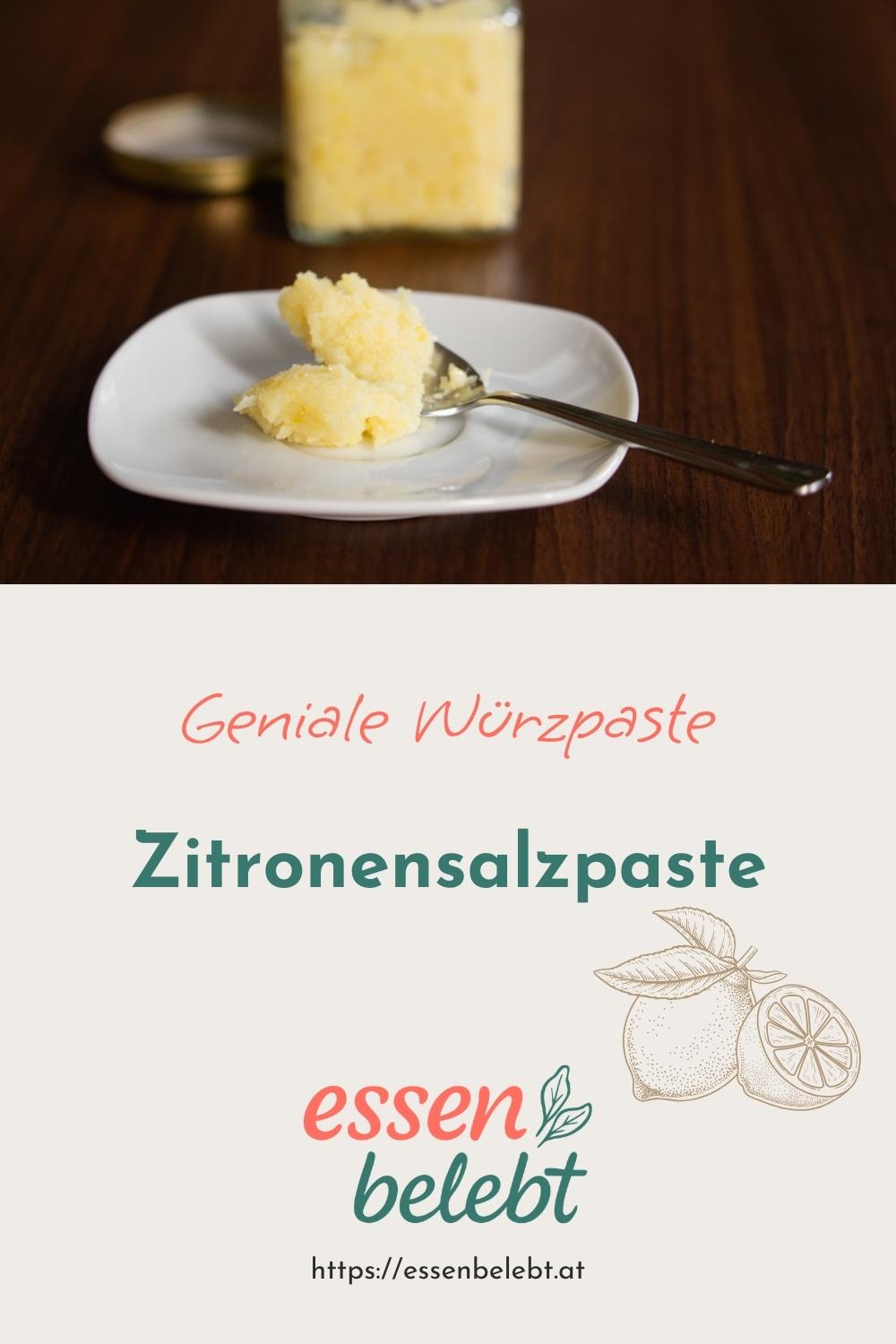 Zitronensalzpaste