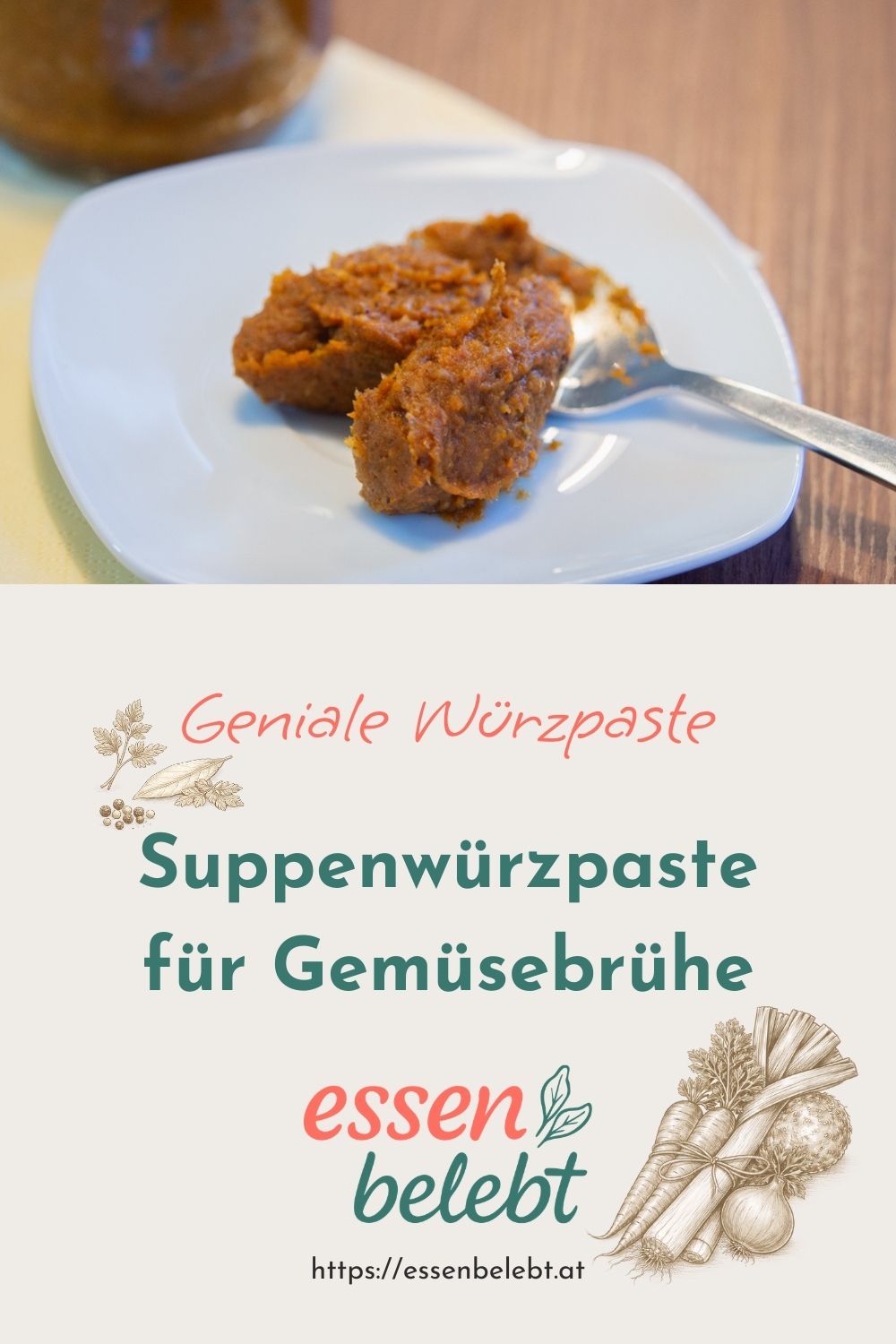Suppenwürzpaste für Gemüsebrühe