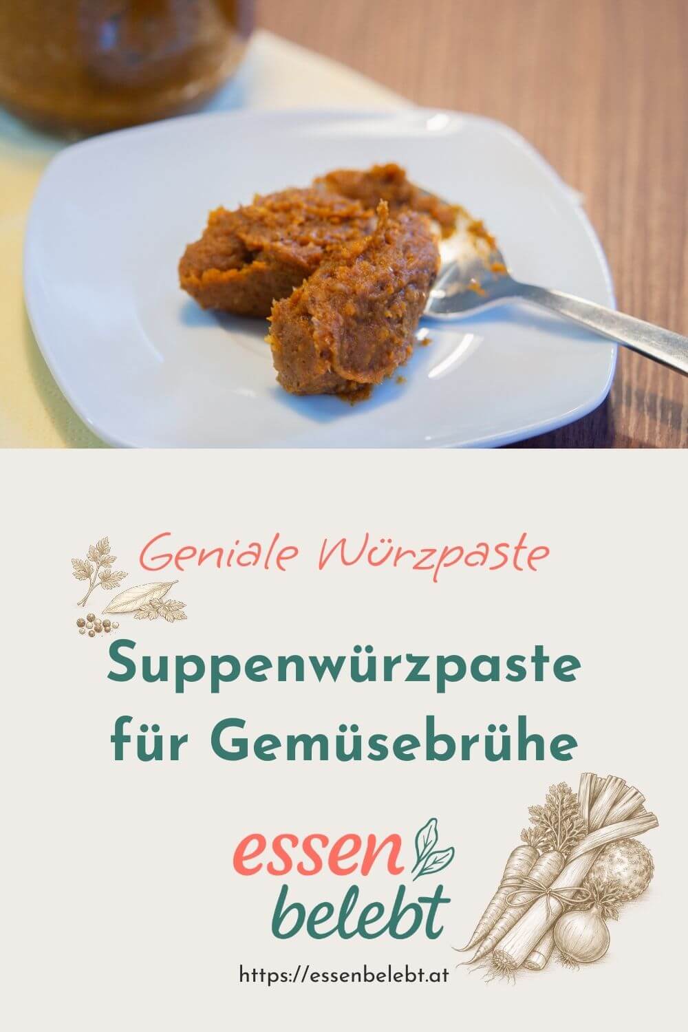 Suppenwürzpaste für Gemüsebrühe