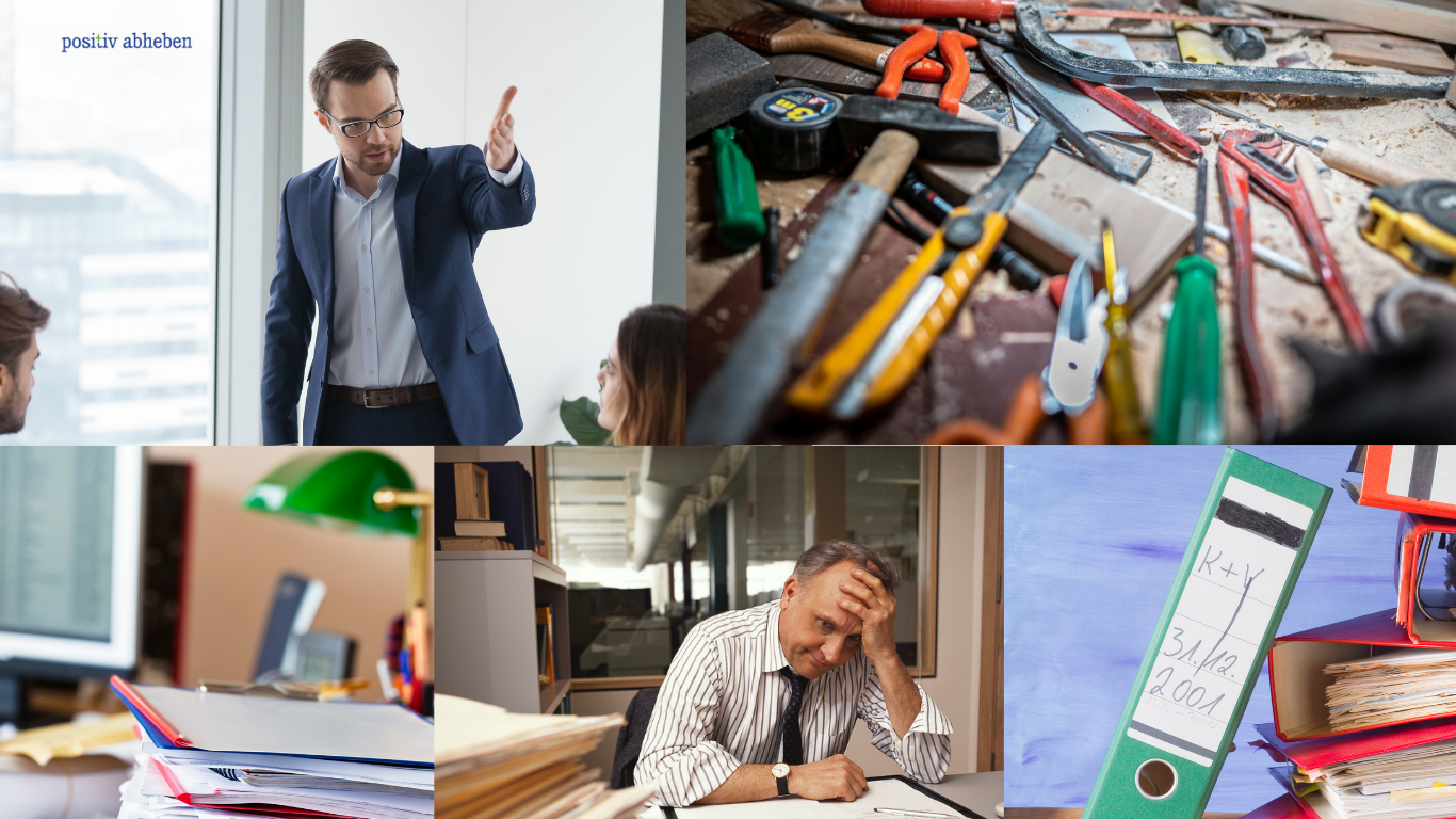 Wenn Du mitten drin steckst, siehst Du die Lösung nicht