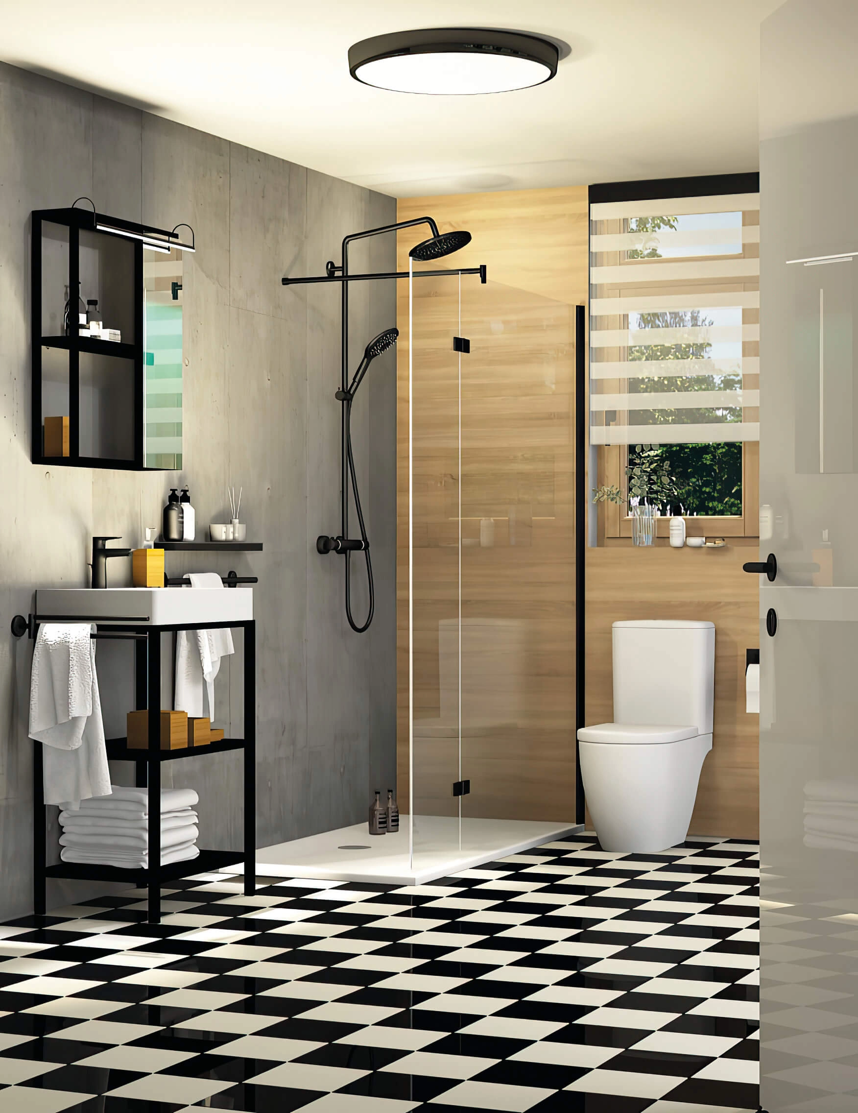 Modernes Badezimmer