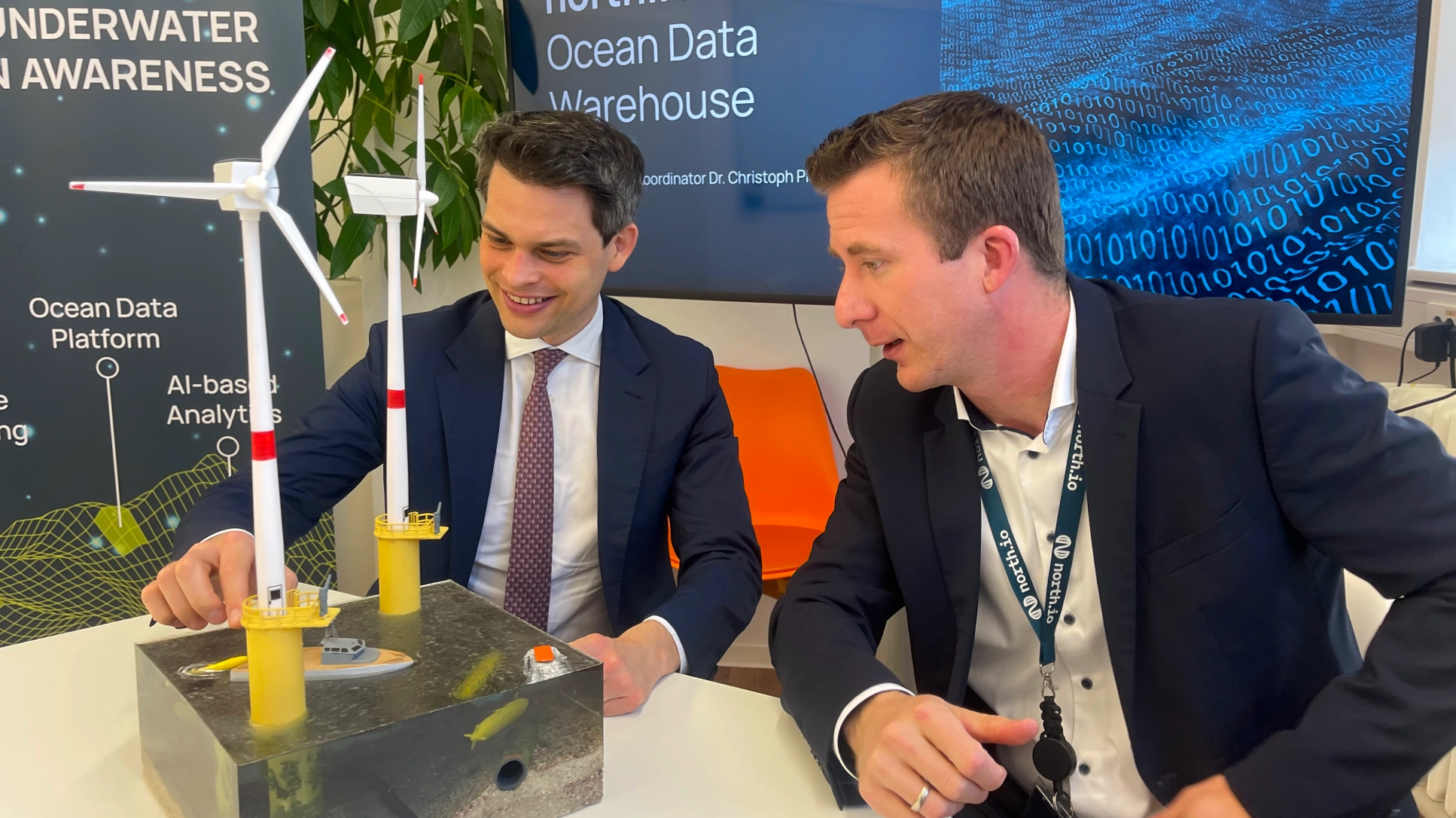 Focus on maritime safety: German Federal Government Maritime Coordinator visits north.io