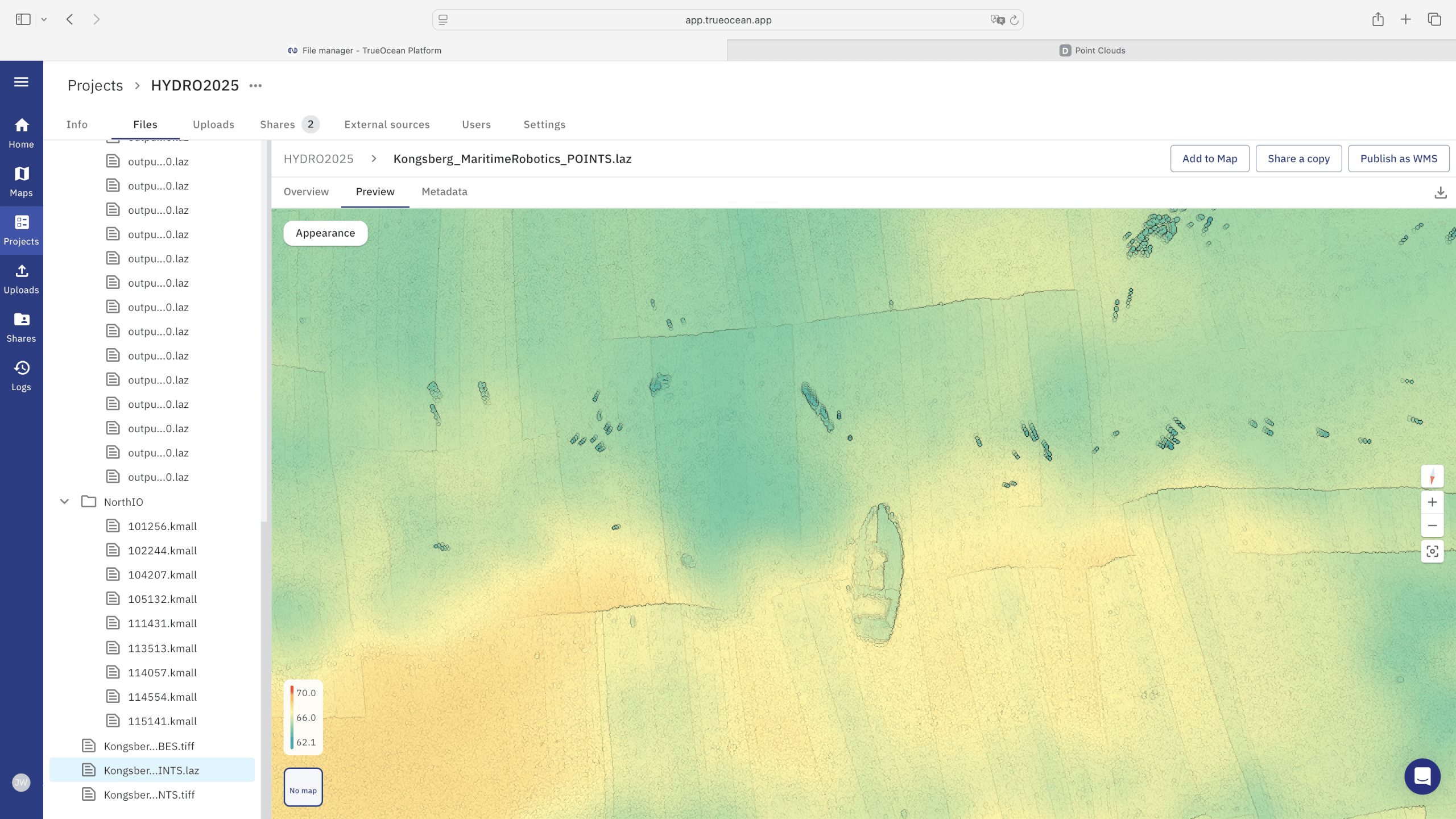 Wreck Point Cloud 1