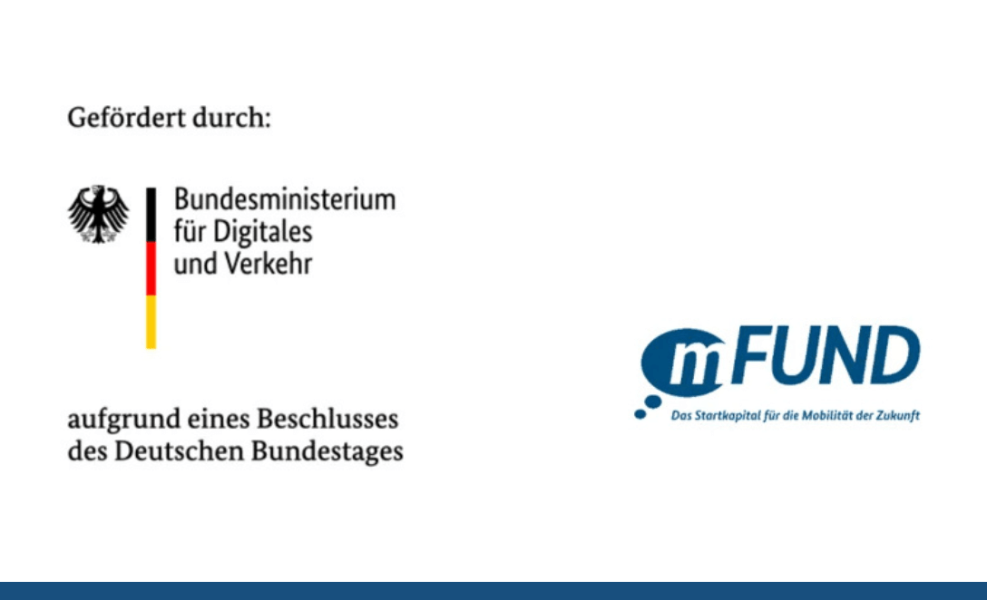 mFund logo with line