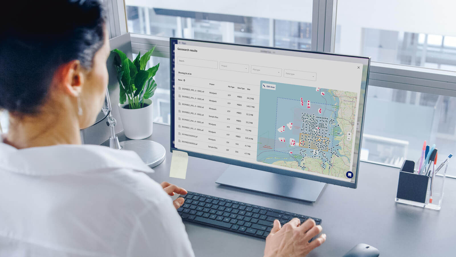 Geospatial Search: Simplifying Ocean Data Access and Management