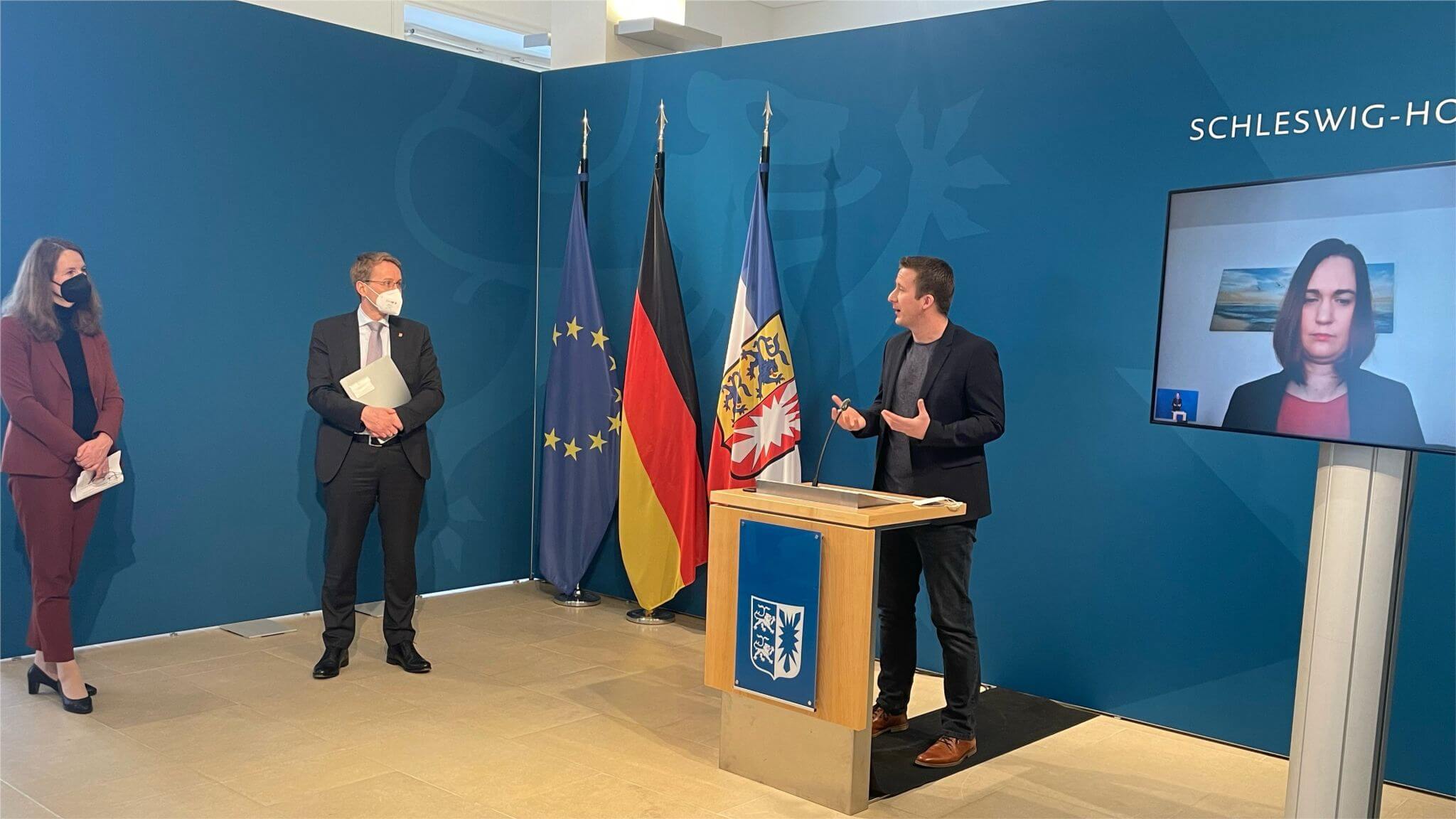Minister-President Daniel Günther announces New Digital Cooperation in the Maritime Space between Rostock and Kiel