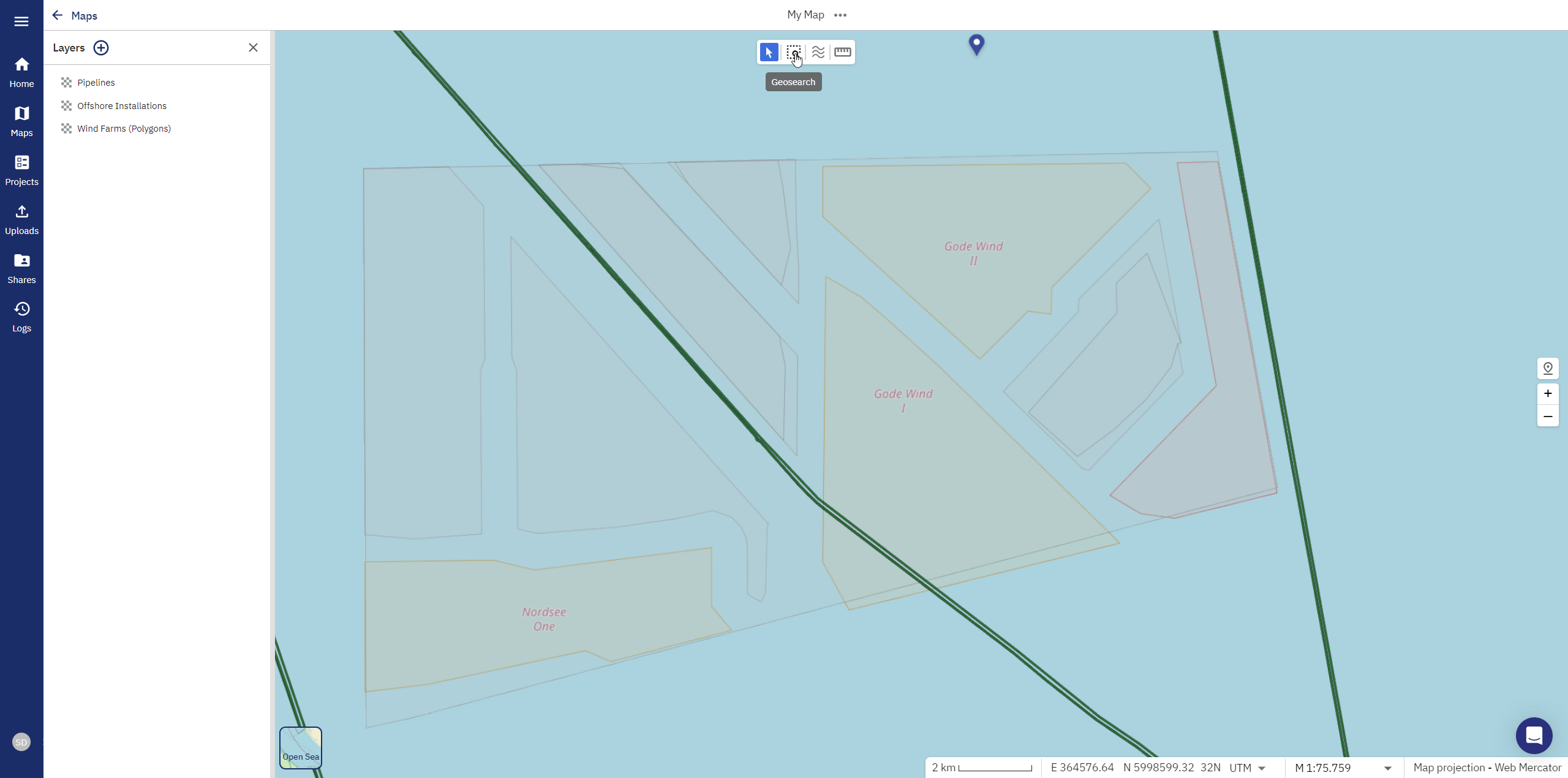 TrueOcean GeoSearch 01