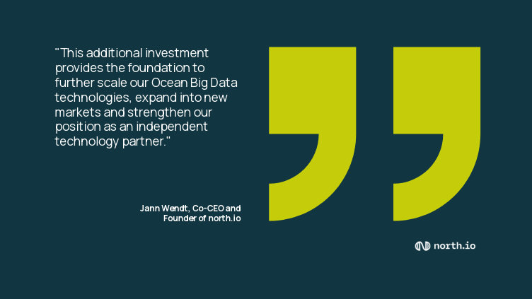north.io accelerates growth as an independent Ocean Big Data specialist 