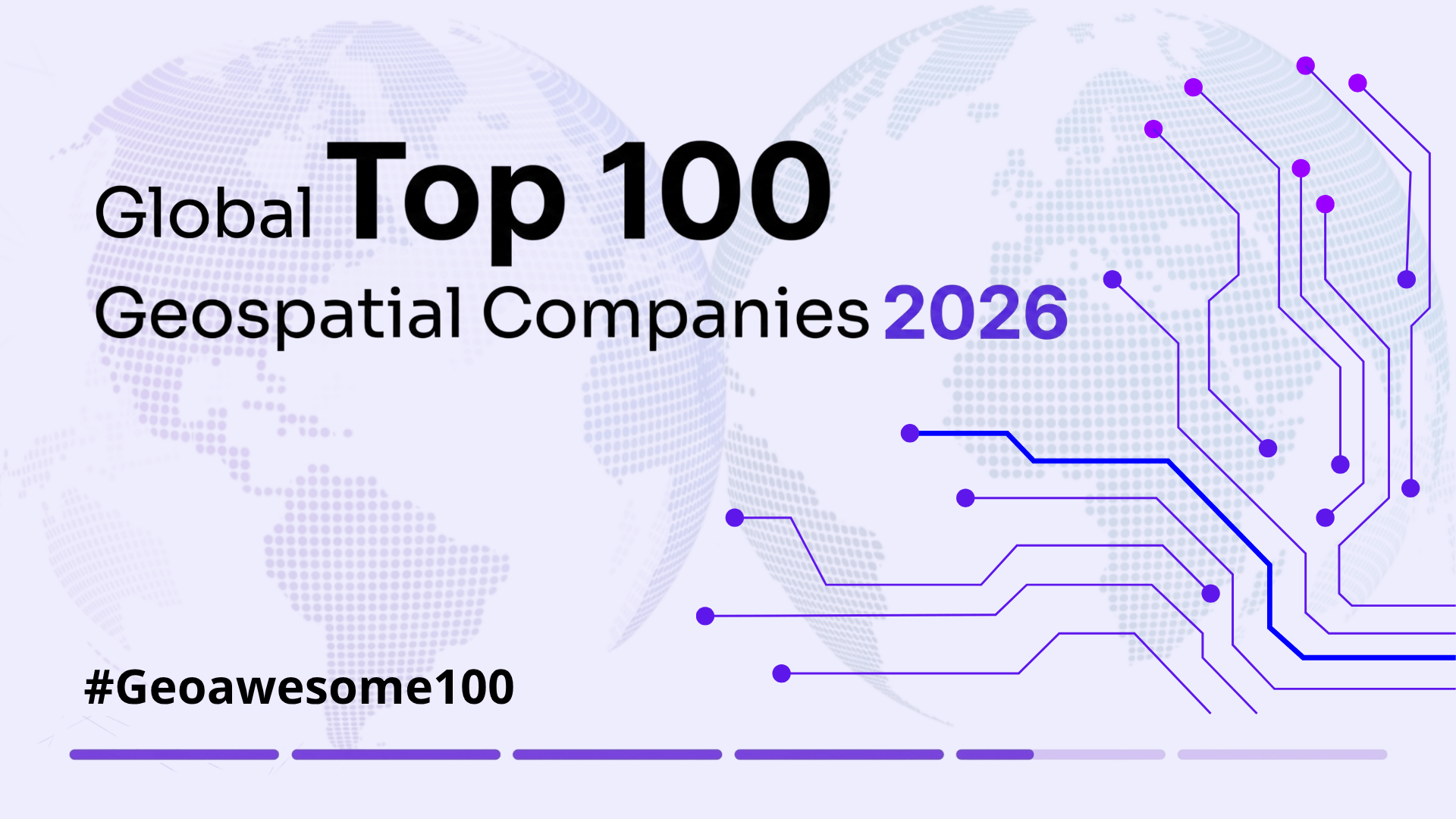 north.io named one of Geoawesome's Top 100 companies for the third year! 