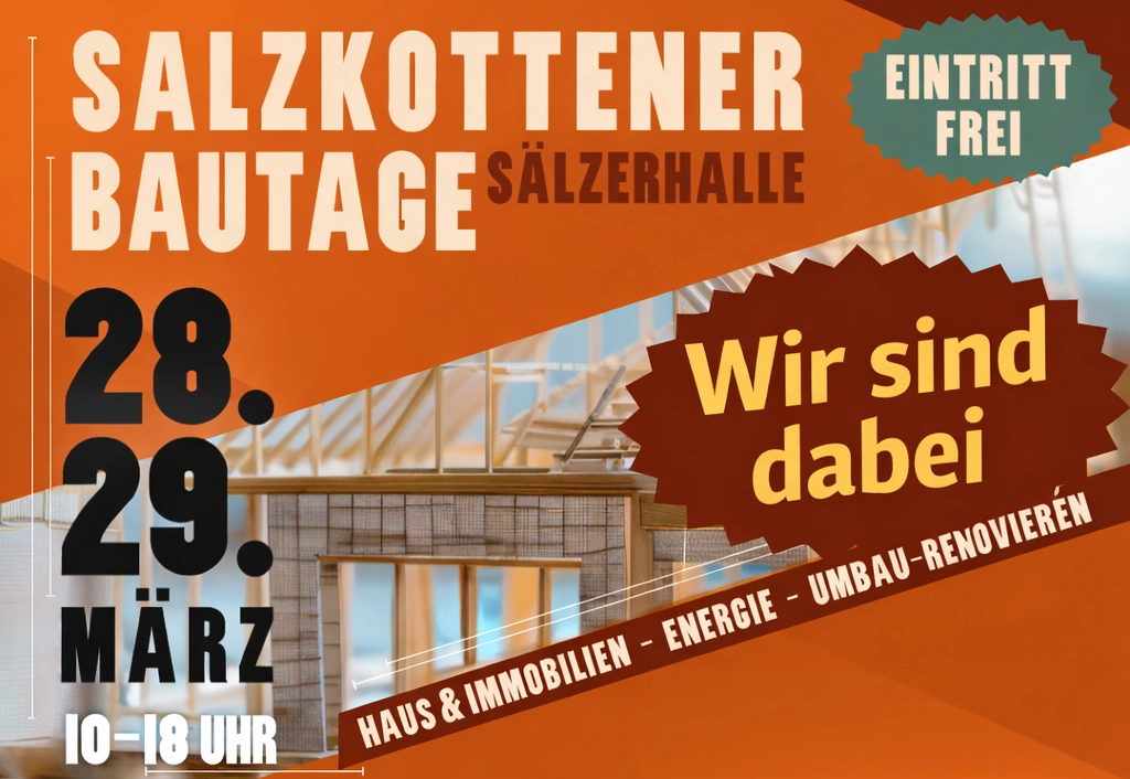 Salzkottener Bautage - Wir sind dabei!