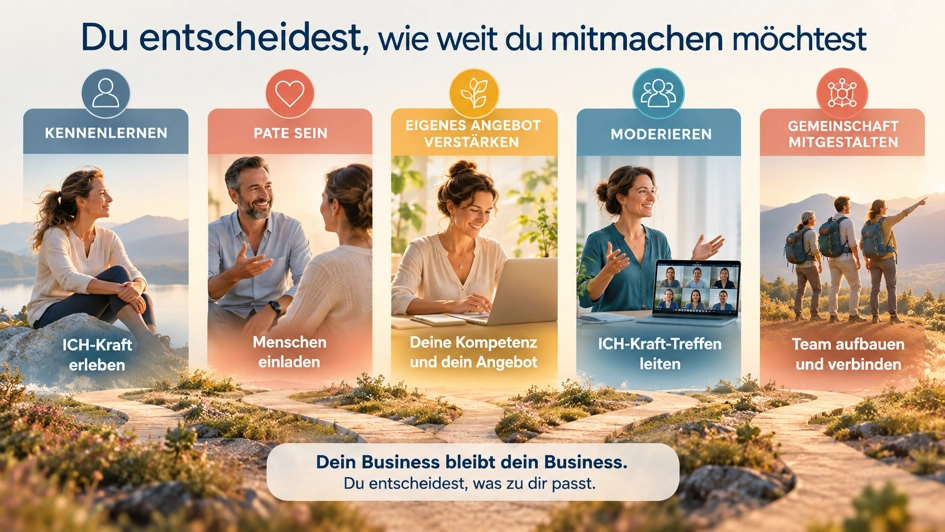 DEIN WEG IN DIE GEMEINSCHAFT