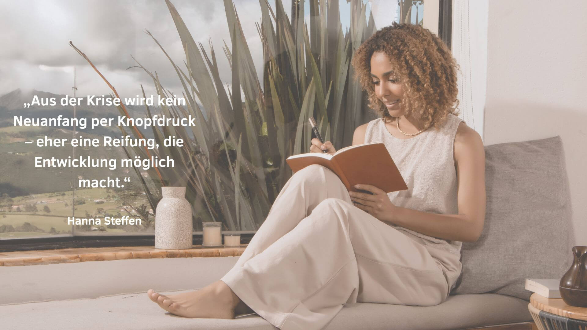 Eine Krise ist ein produktiver Zustand. Man muss ihm nur den Beigeschmack der Katastrophe nehmen. Max Frisch 2