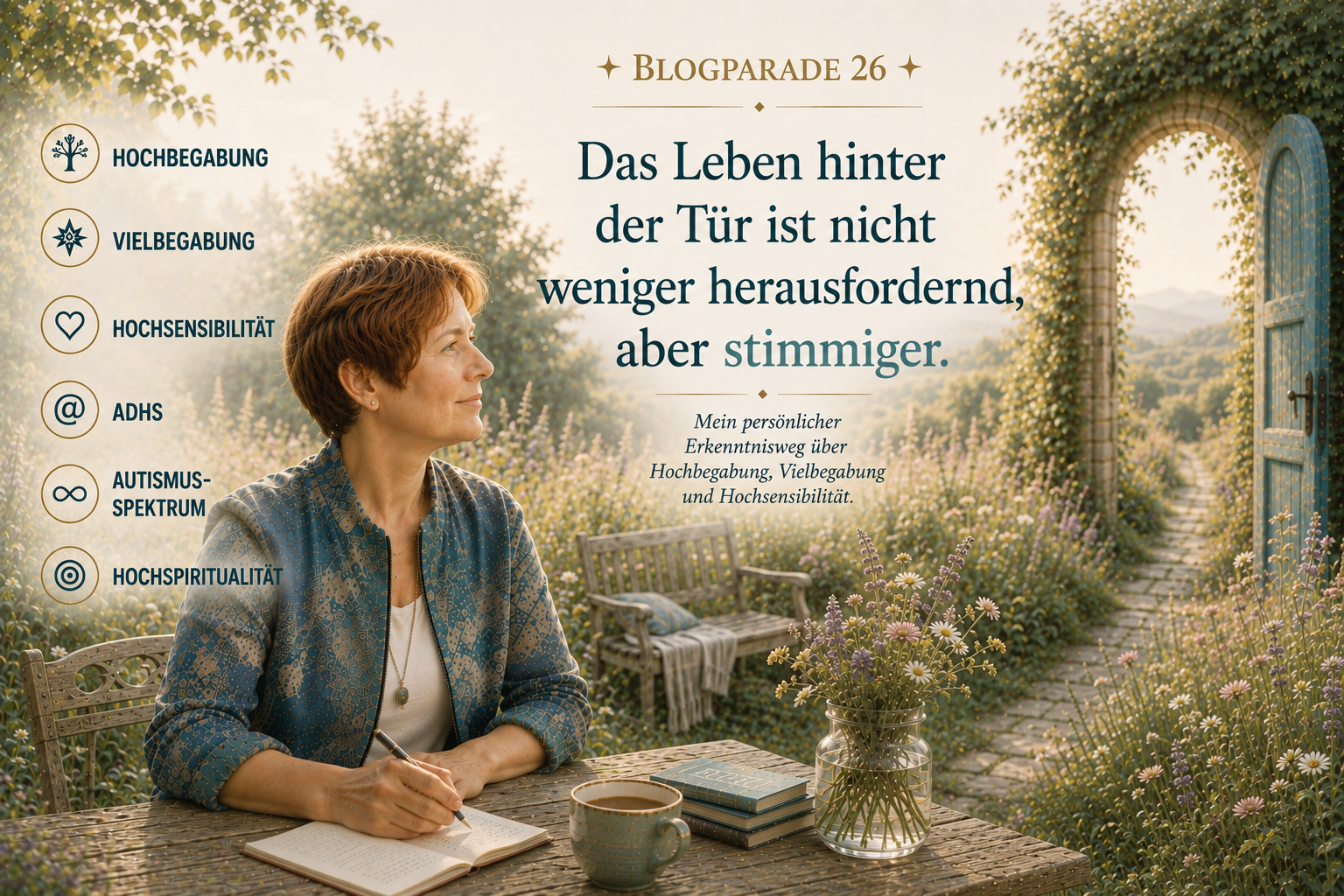 Warum blinde Flecken manchmal verborgene Stärken sind: mein persönlicher Erkenntnisweg über Hochbegabung, Vielbegabung und Hochsensibilität