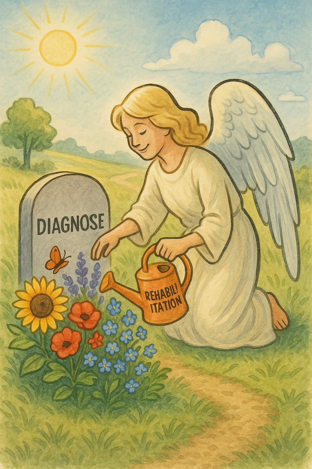 Engel entlastet Diagnose