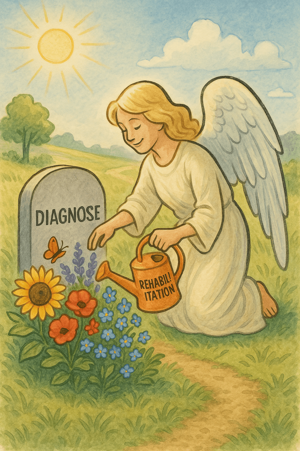 Engel entlastet Diagnose