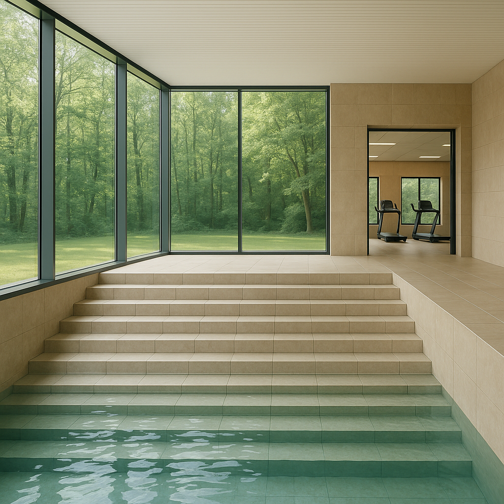 Körper lockert sich, beim Spazieren unter Wasser