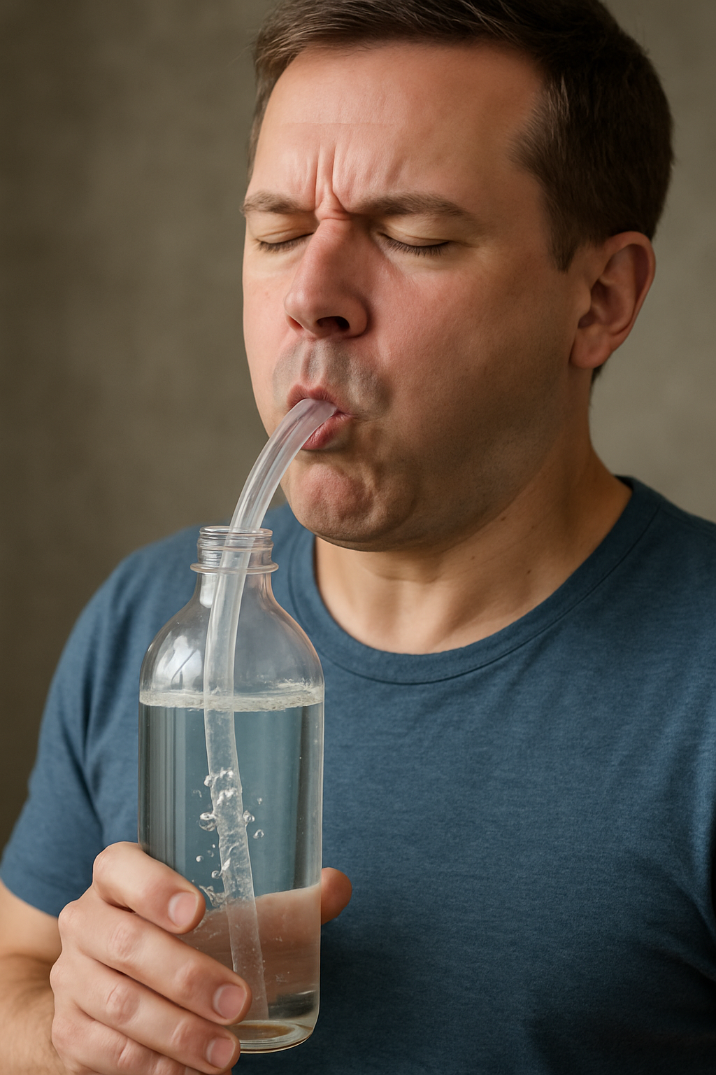 Stimme bekommen mit Wassertuba