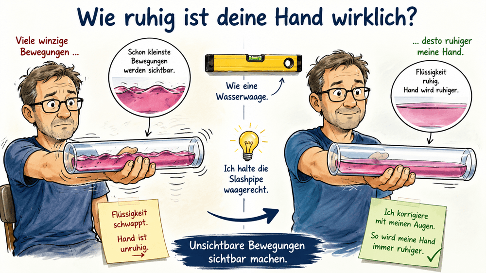 Ruhige Hand Waage 0826