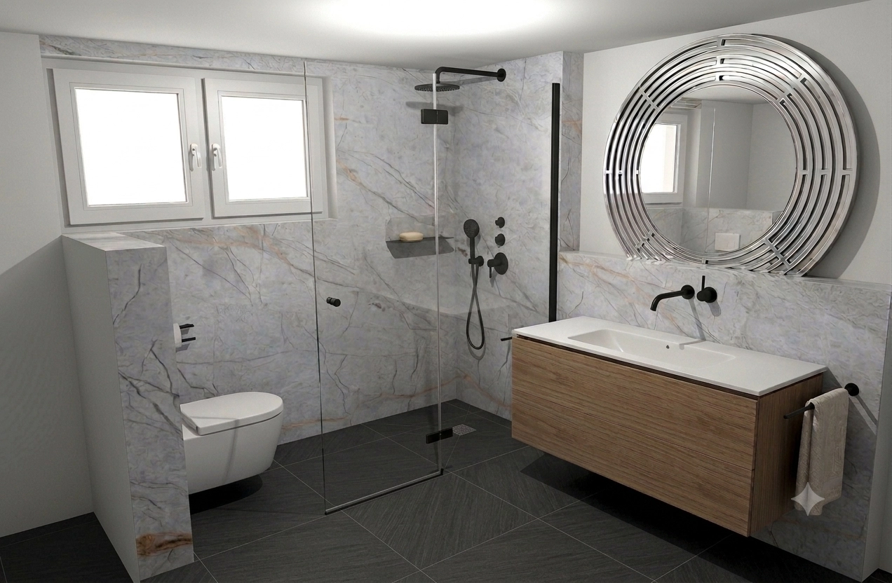 Dusche Referenz 1